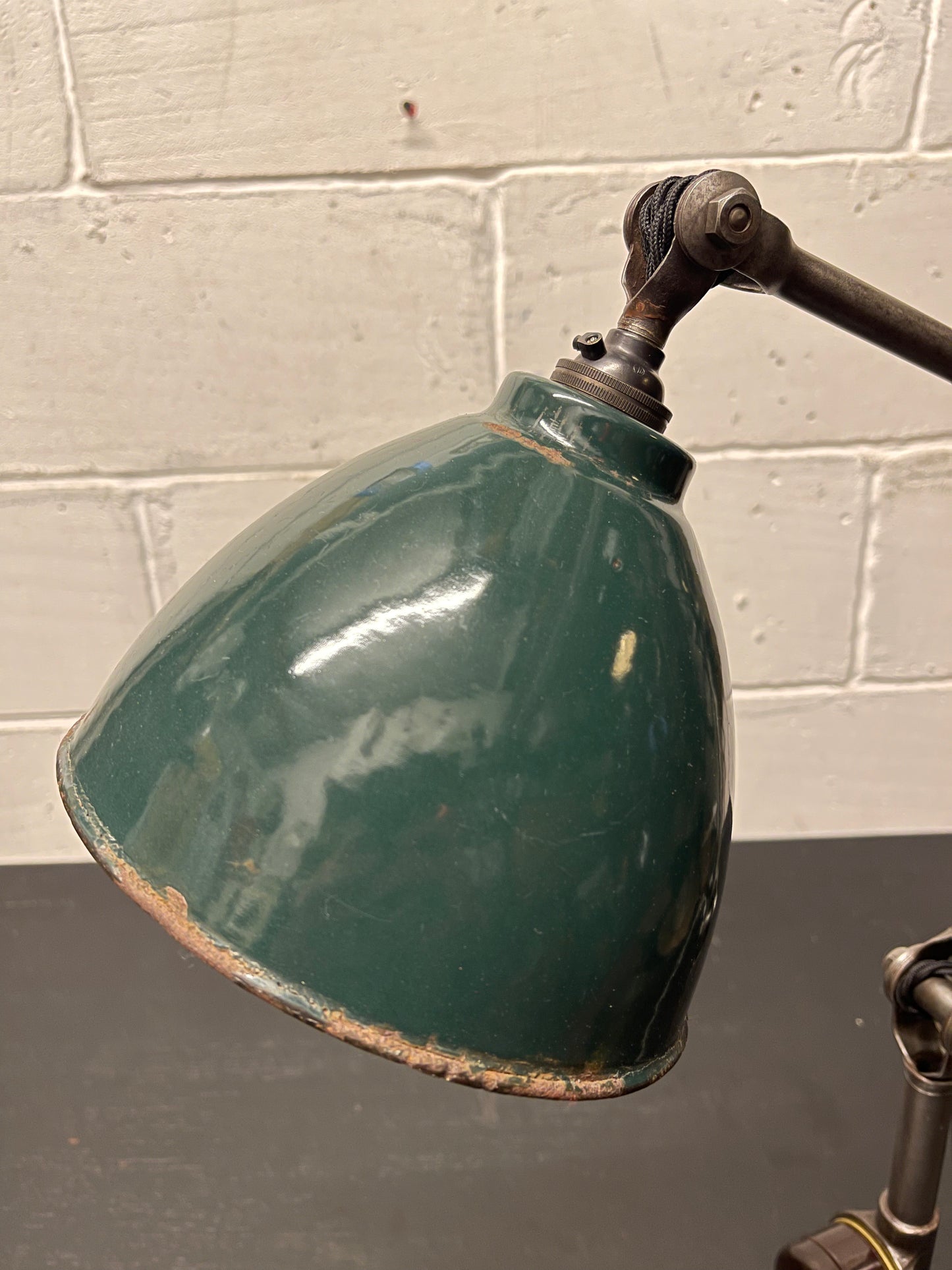 1930s Industrial Task Lamp By John Dugdill & Co