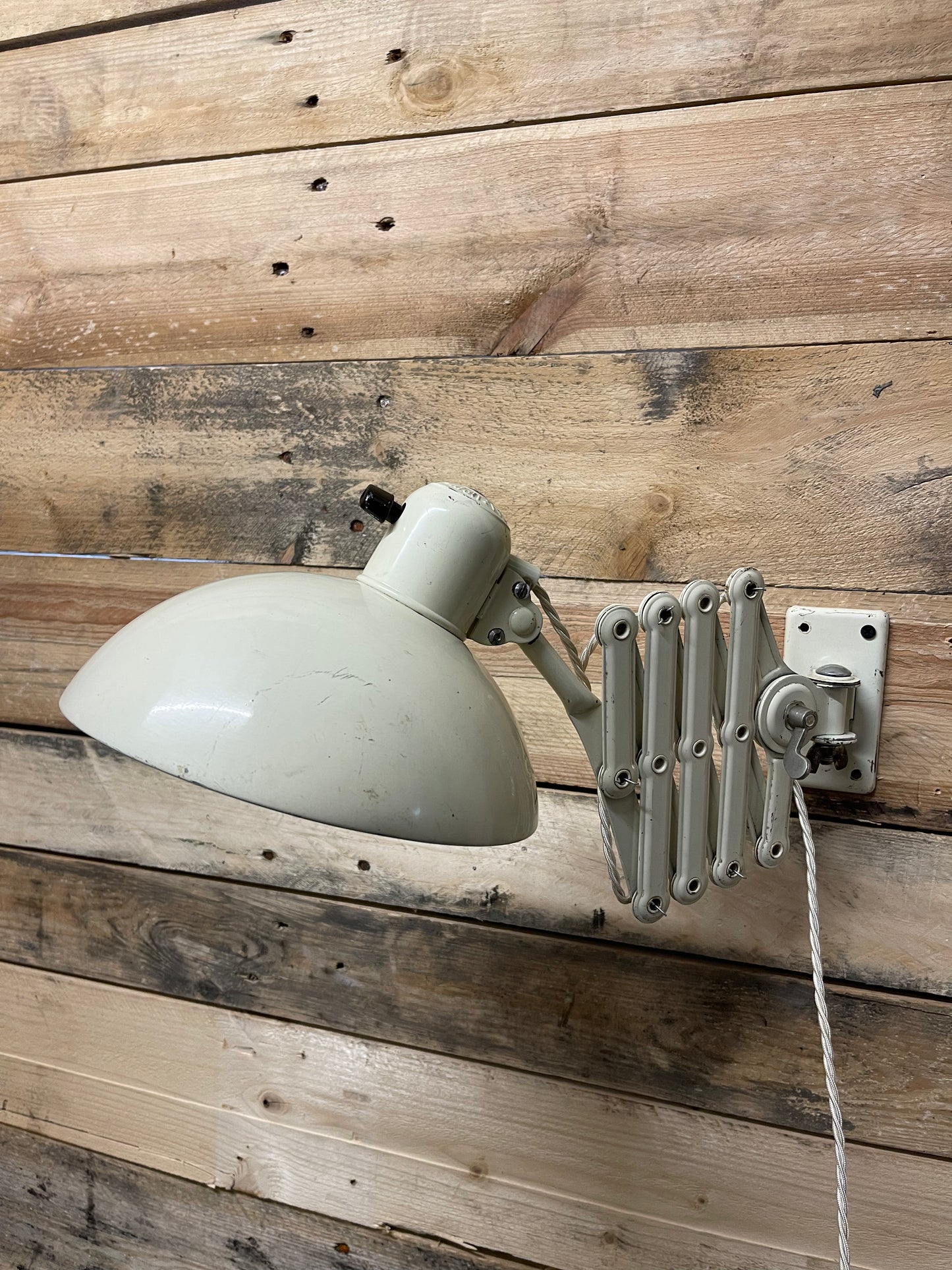 1950s Kaiser Idell Model 6718 Scissor Lamp