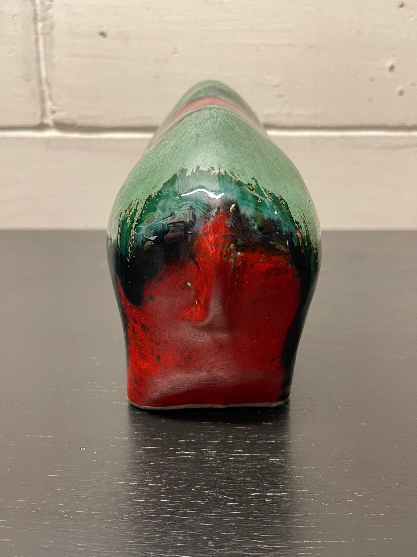 Exclusive Otto Keramik Ceramic Rhino West German Pottery Fat Lava