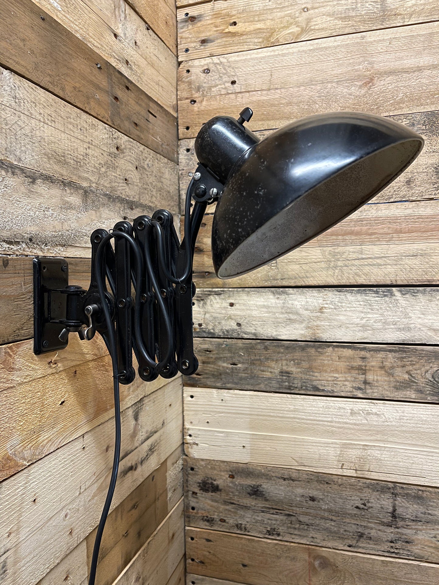 1930s Kaiser Idell Model 6718 Scissor Lamp