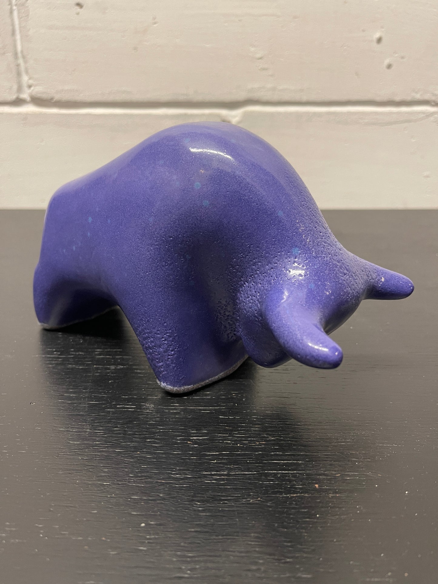 Otto Keramik Ceramic Bull West German Pottery Fat Lava