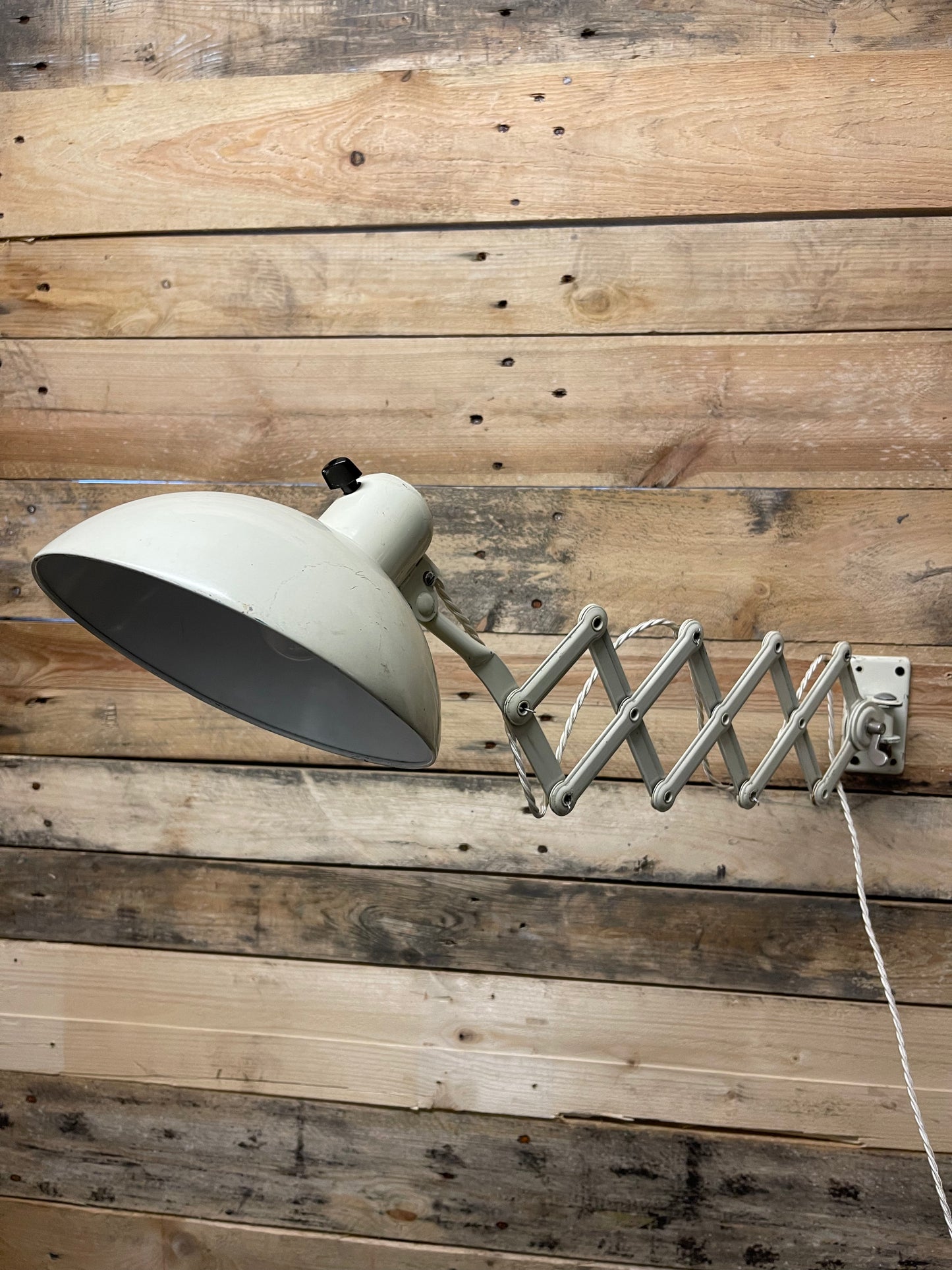 1950s Kaiser Idell Model 6718 Scissor Lamp