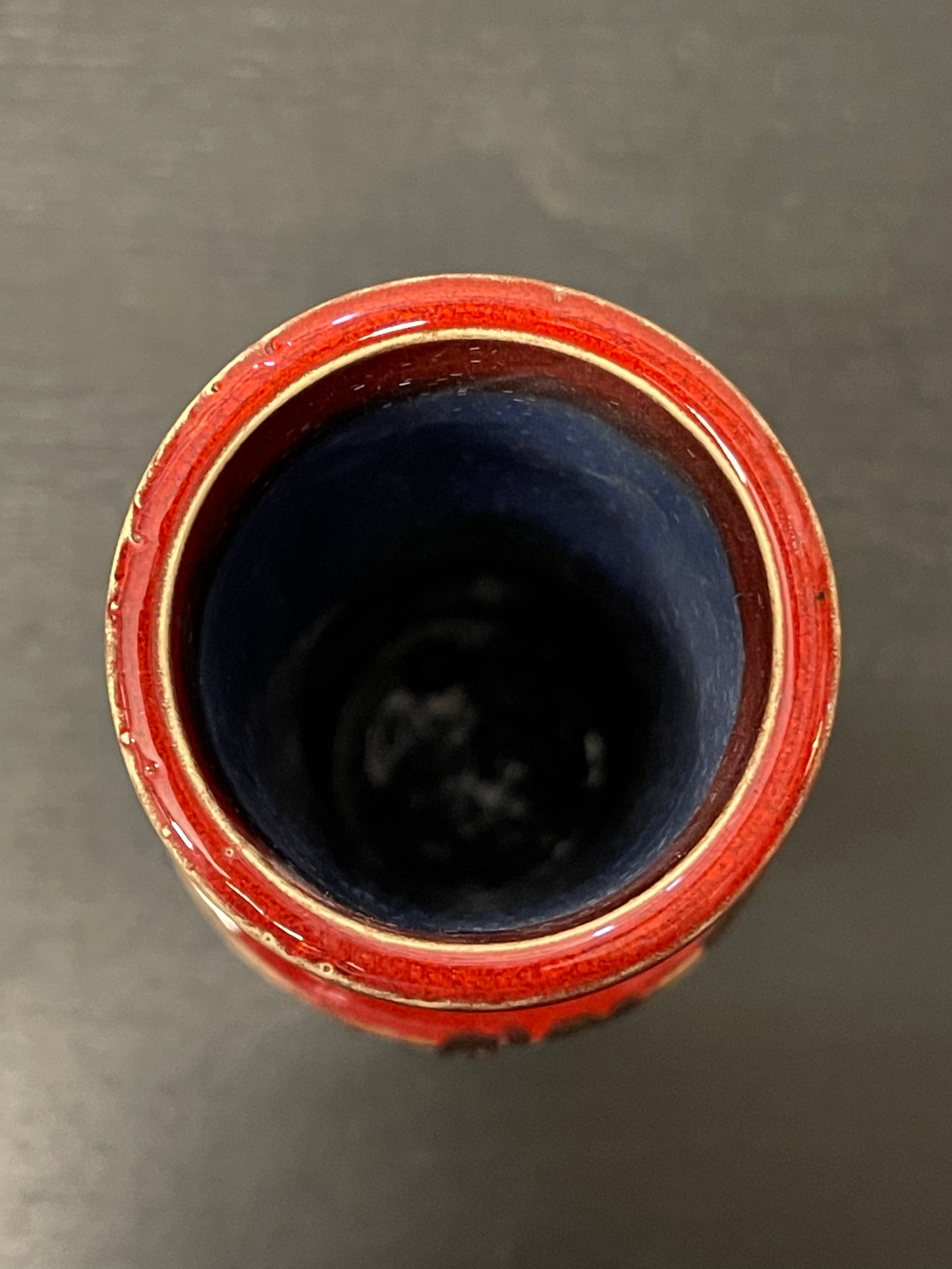 Otto Keramik Ceramic Fat Lava Vase West German Pottery