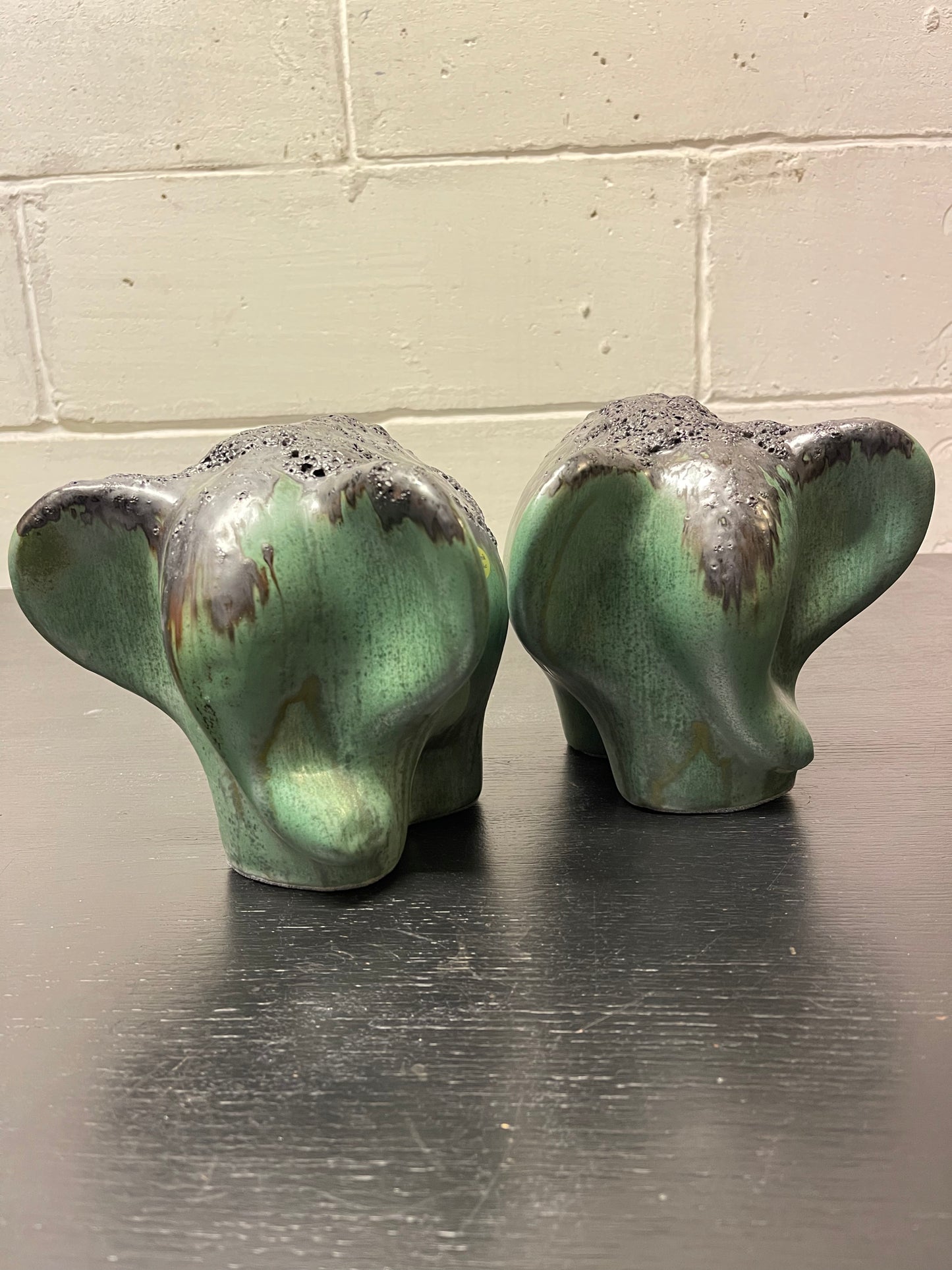 Otto Keramik Ceramic Elephant West German Pottery Fat Lava