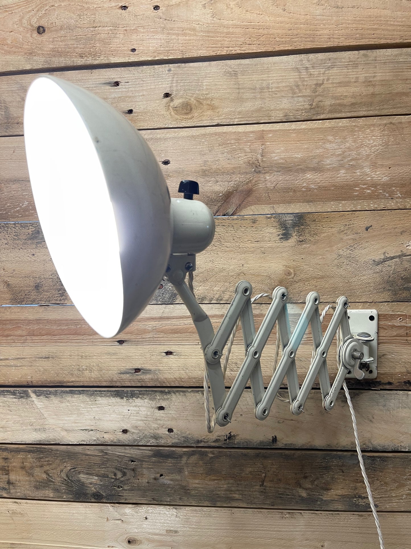 1950s Kaiser Idell Model 6718 Scissor Lamp