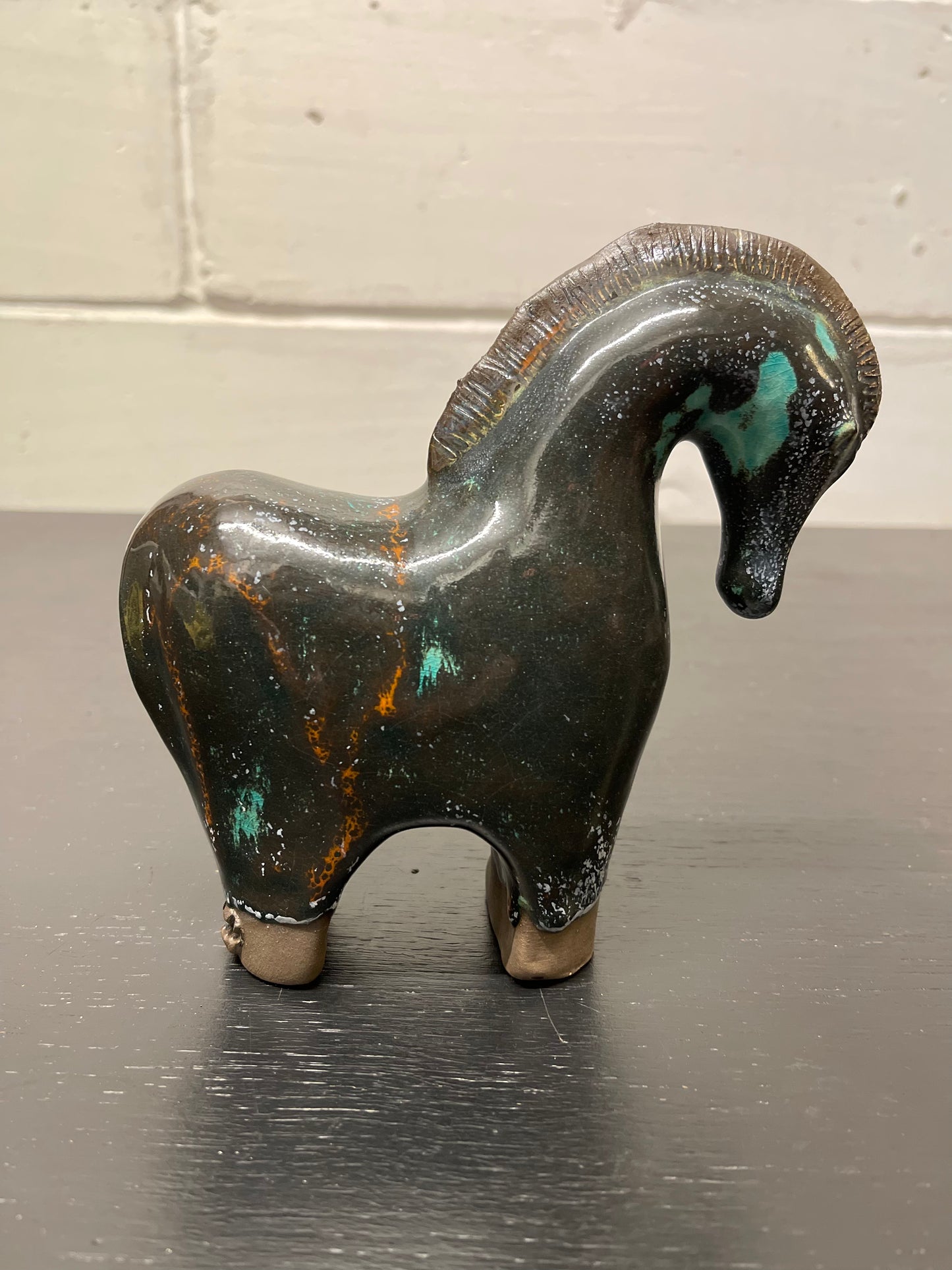 Ceramic Horses By Renowned Design Ceramicist Saliha Kartal