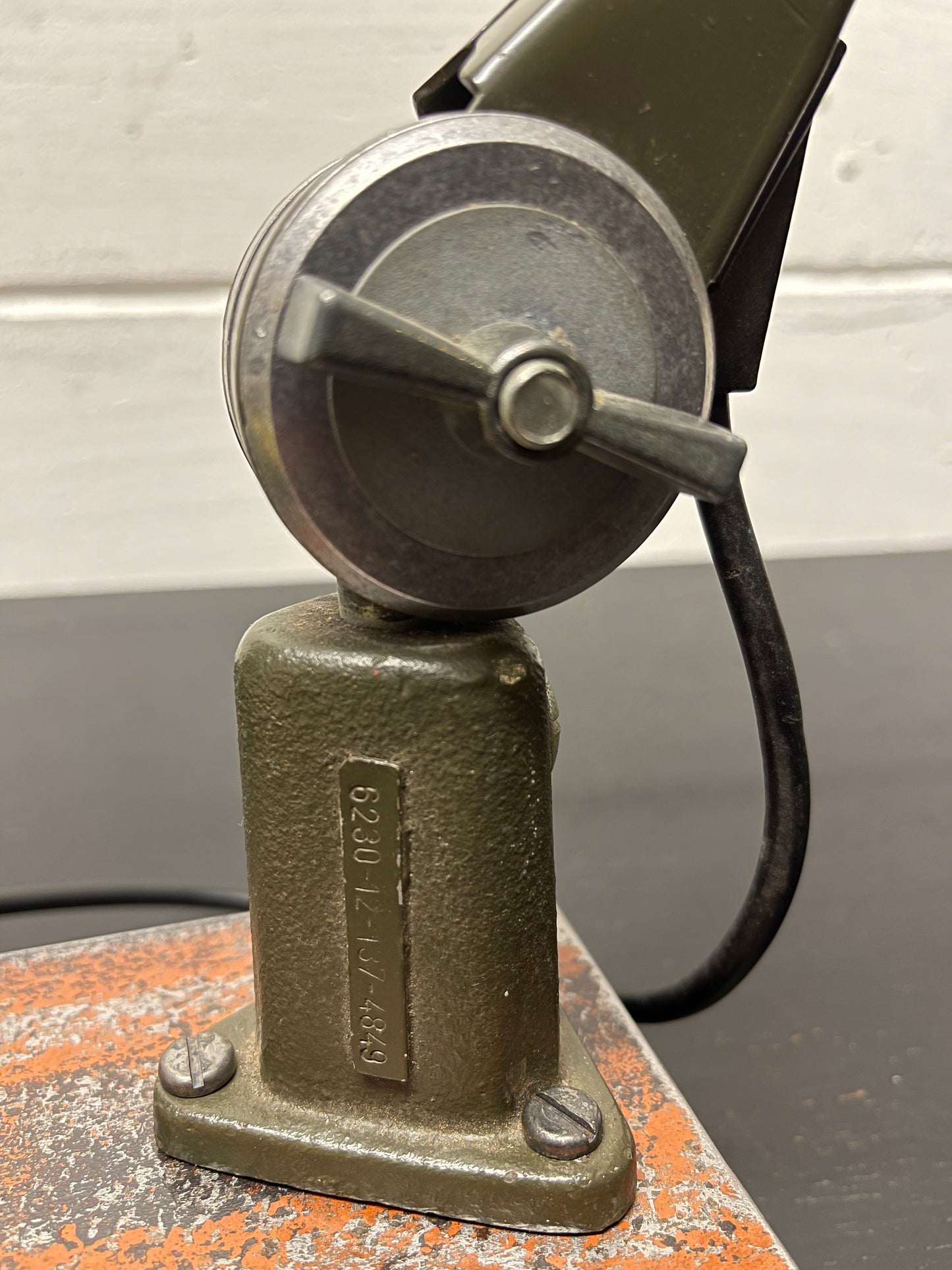 1970s Military Task Lamp By Ernst Rademacher