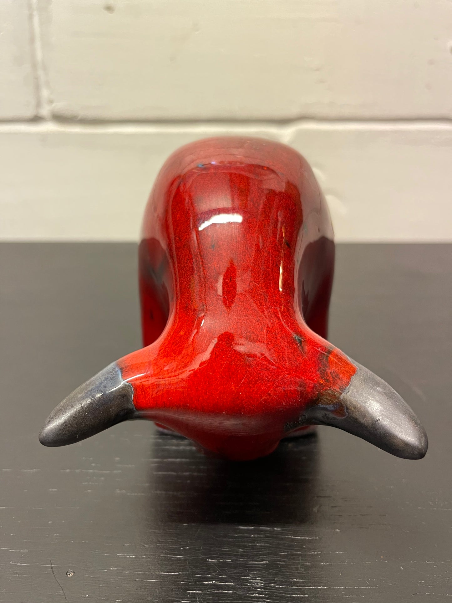 Otto Keramik Ceramic Bull West German Pottery Fat Lava