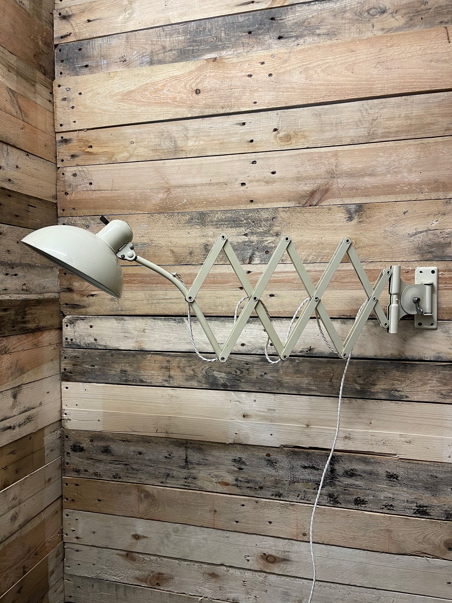 1950s Kaiser Idell Model 6614 Super Scissor Lamp