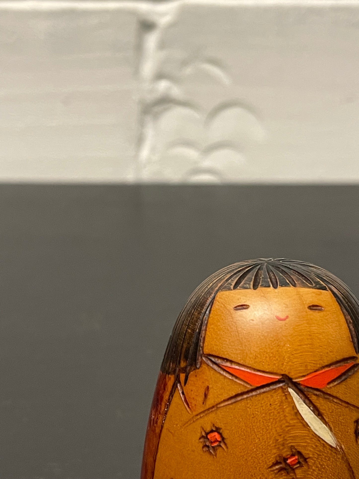 Vintage Sosaku Japanese Kokeshi Doll By Usaburo