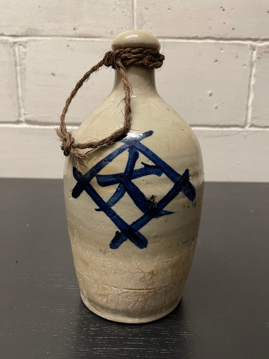 Antique Japanese Ceramic Saki Bottles