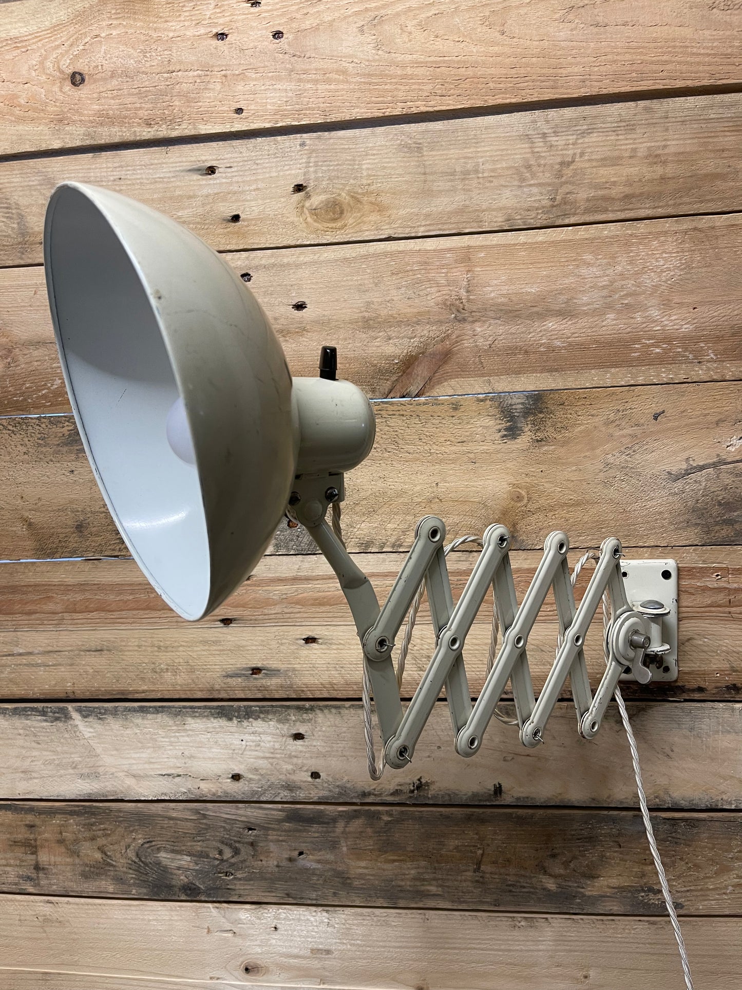 1950s Kaiser Idell Model 6718 Scissor Lamp