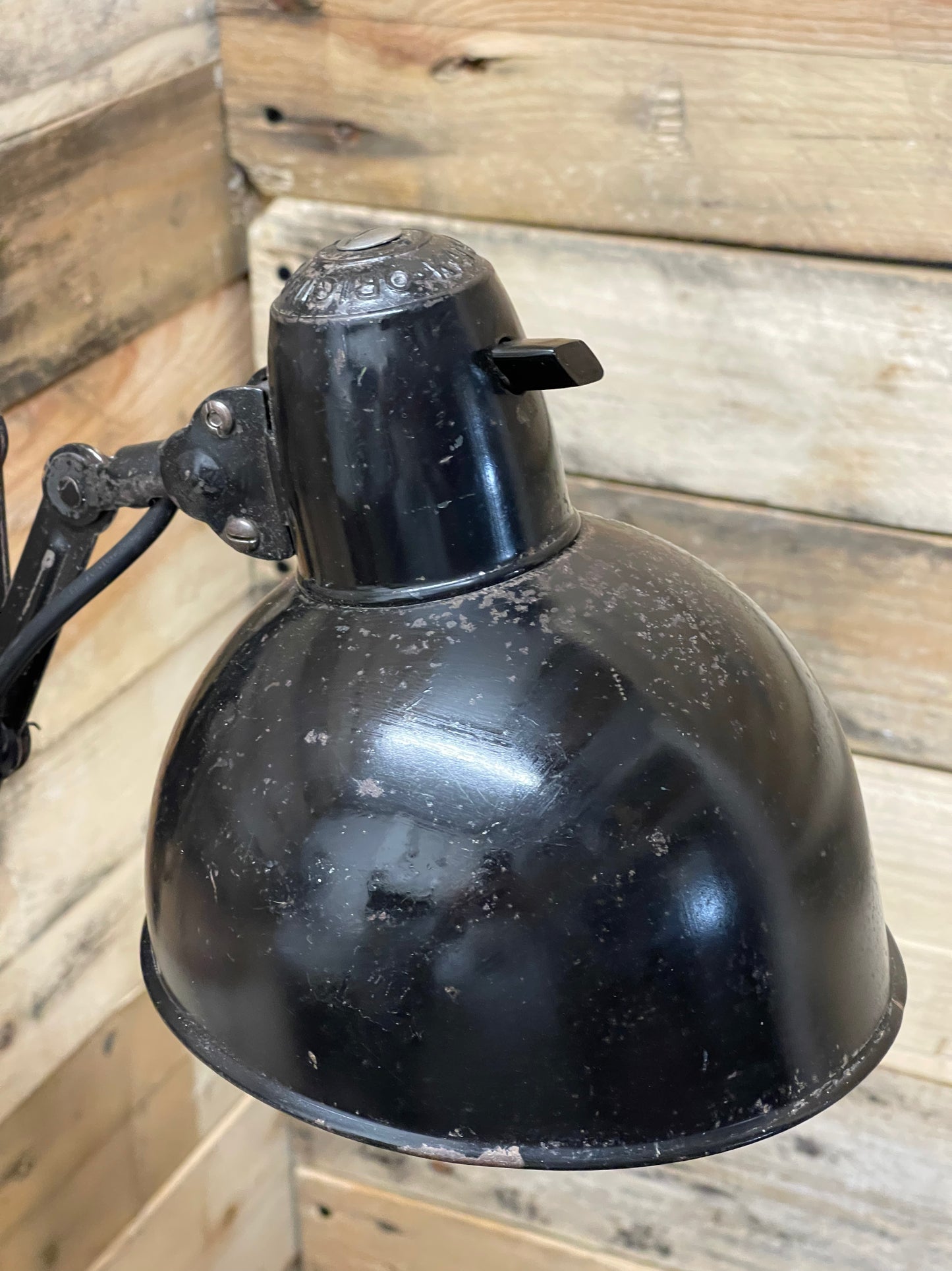 1930s Kaiser Idell Model 6582 Scissor Lamp