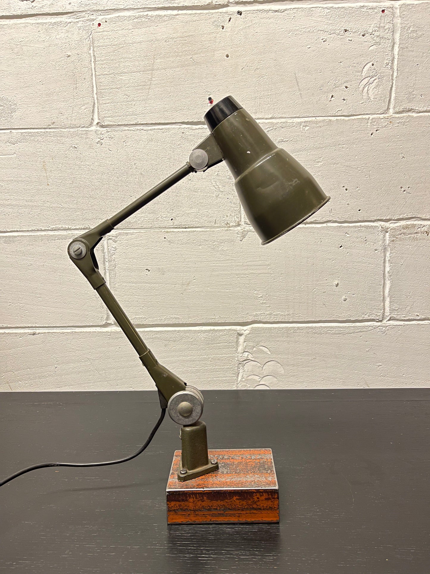 1970s Military Task Lamp By Ernst Rademacher