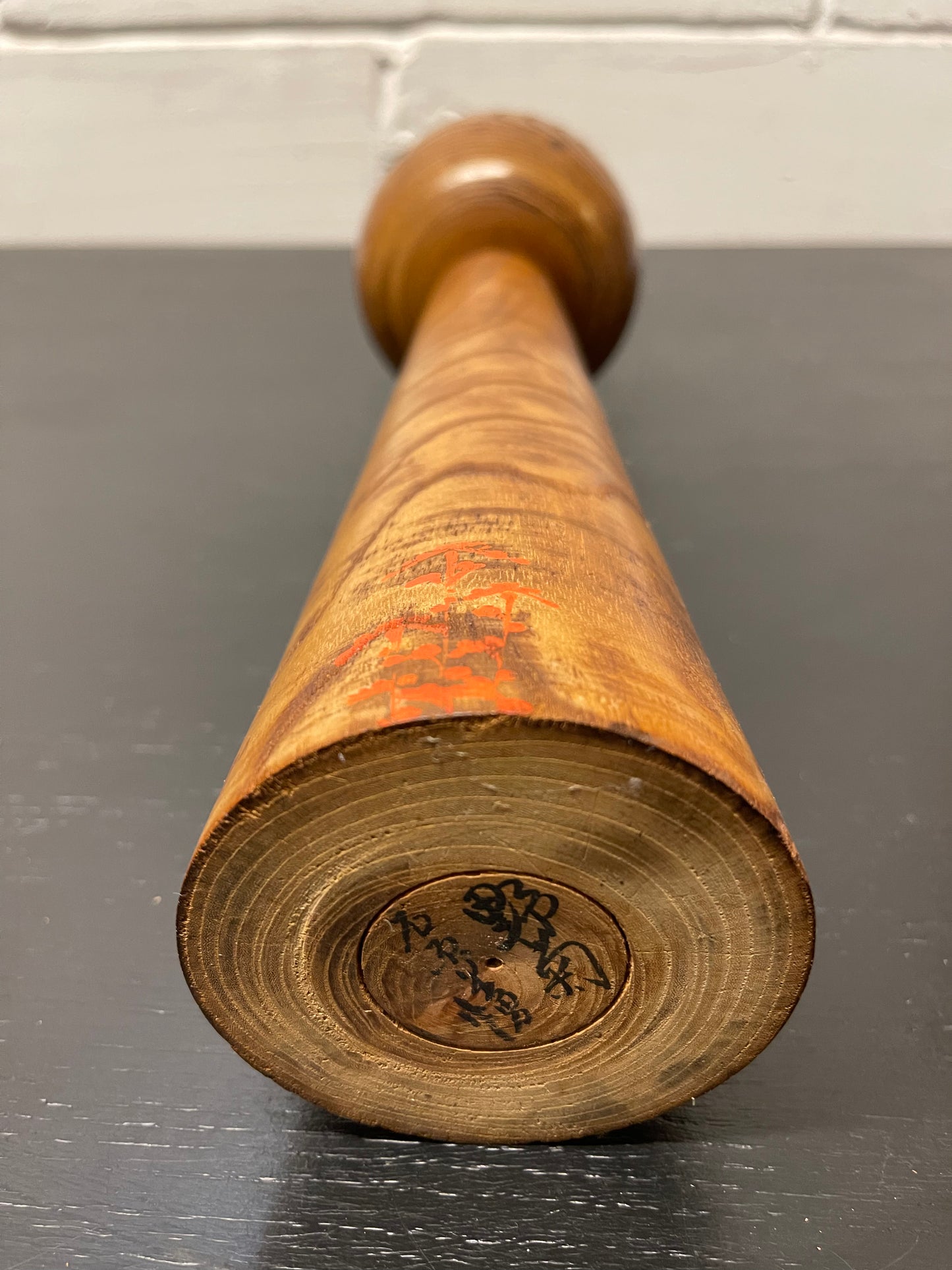 Vintage Large Creative Japanese Kokeshi Doll By Sato Kouson