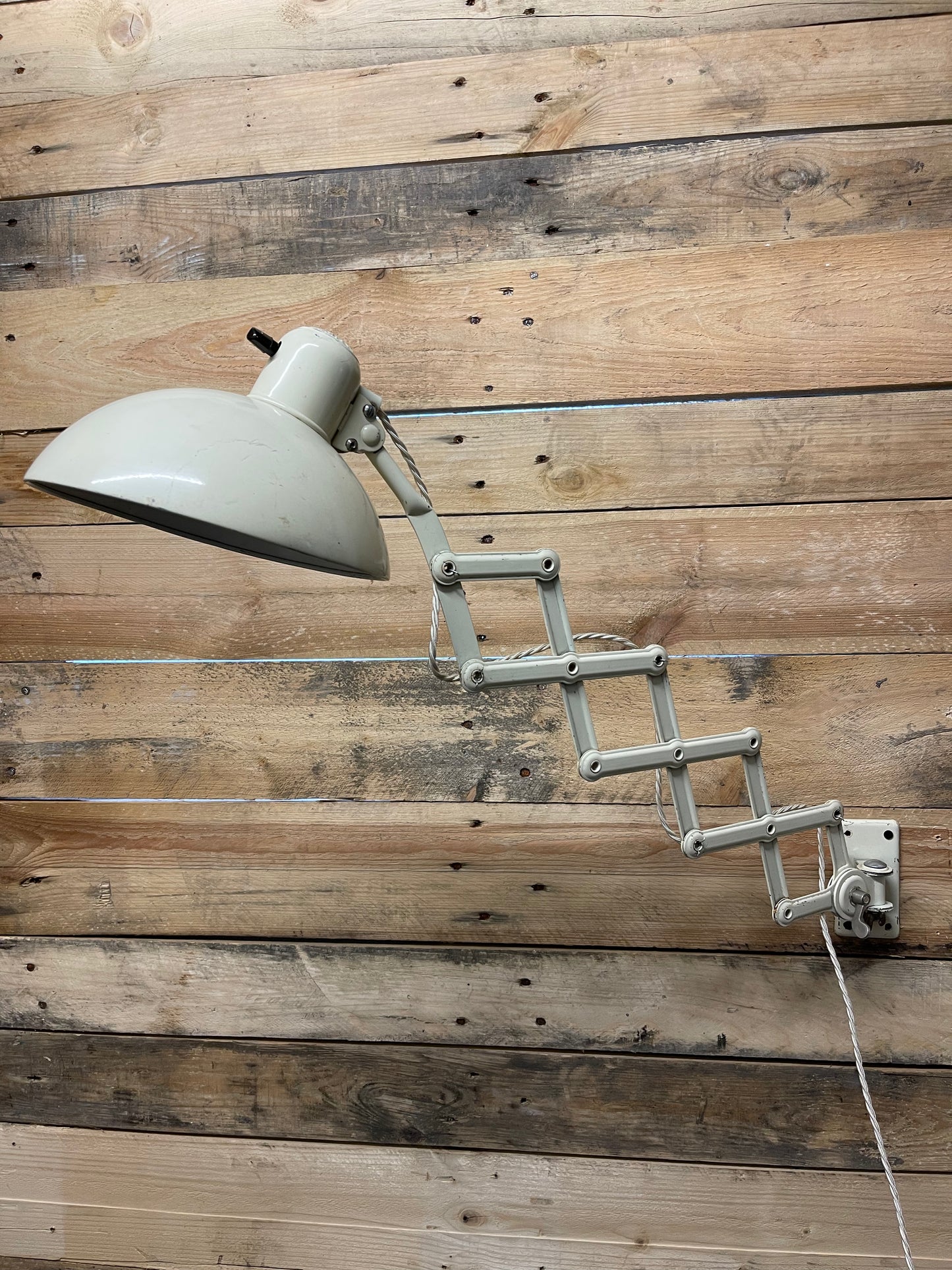 1950s Kaiser Idell Model 6718 Scissor Lamp