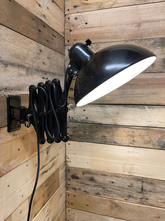 1930s Kaiser Idell Model 6718 Scissor Lamp