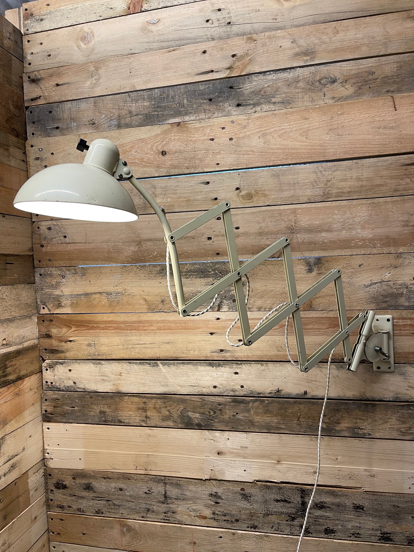 1950s Kaiser Idell Model 6614 Super Scissor Lamp