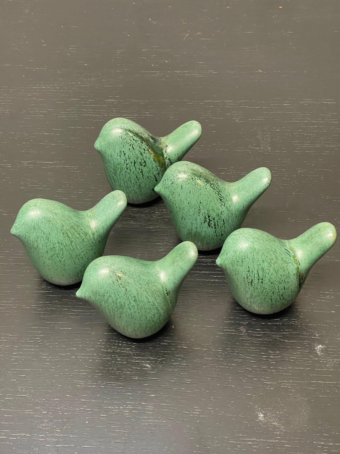 Otto Keramik Ceramic Birds West German Pottery Fat Lava
