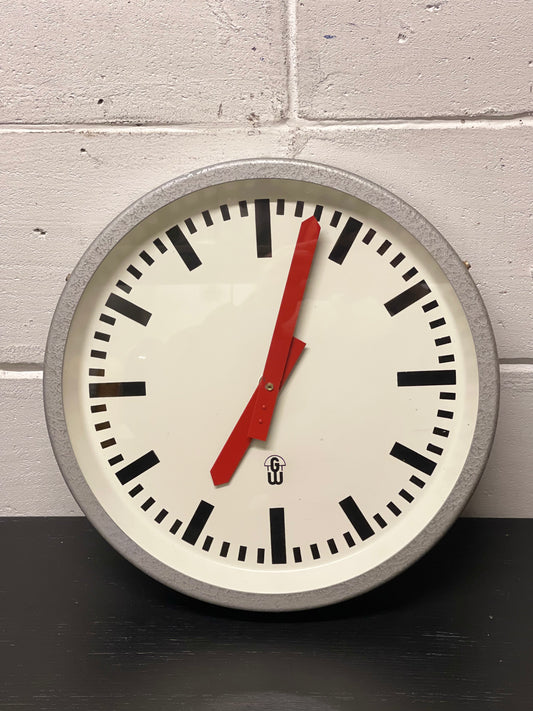 1960s East German Clock By GW ( Geratewerk Liepzig )