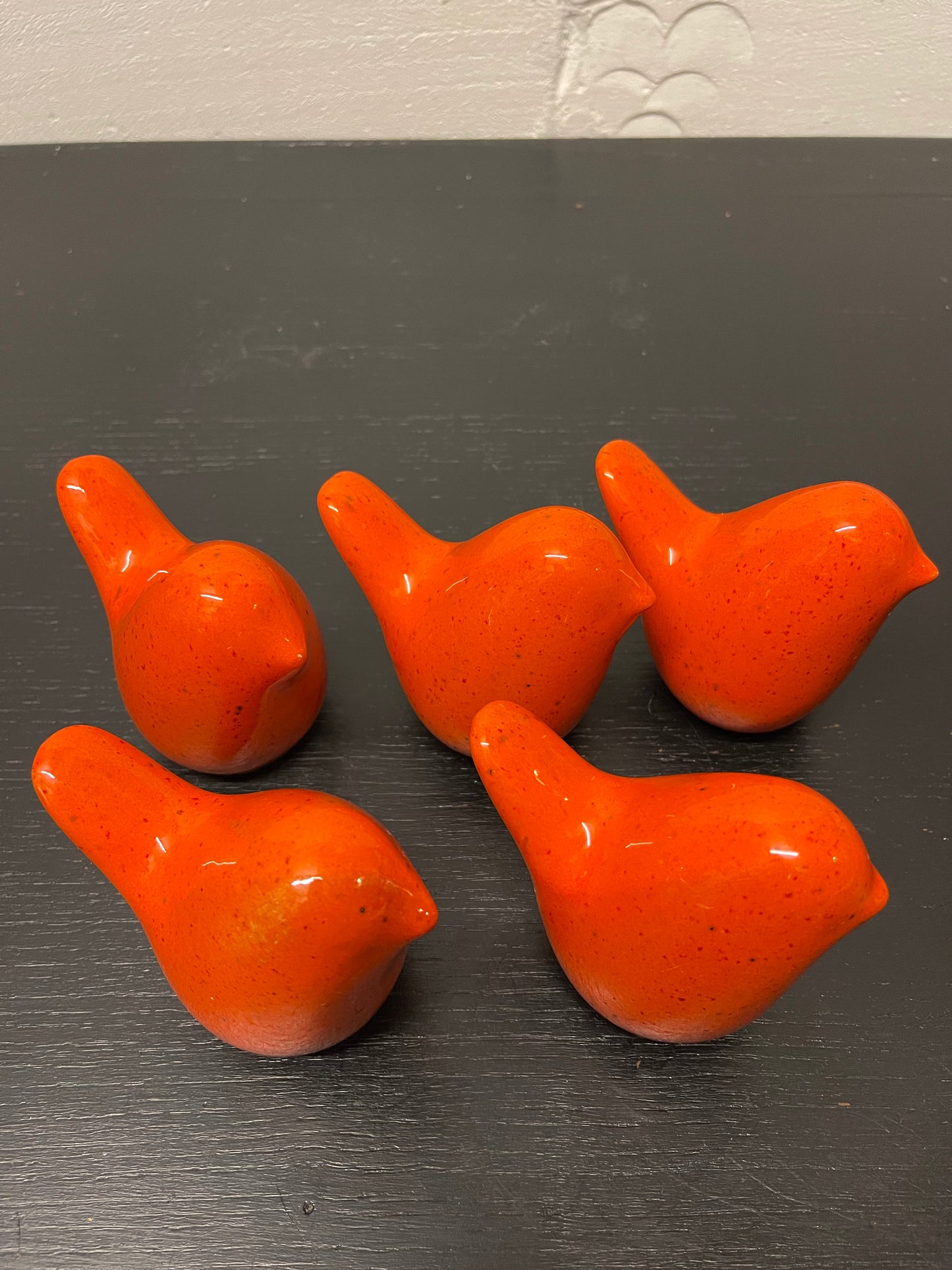 Otto Keramik Ceramic Birds West German Pottery Fat Lava
