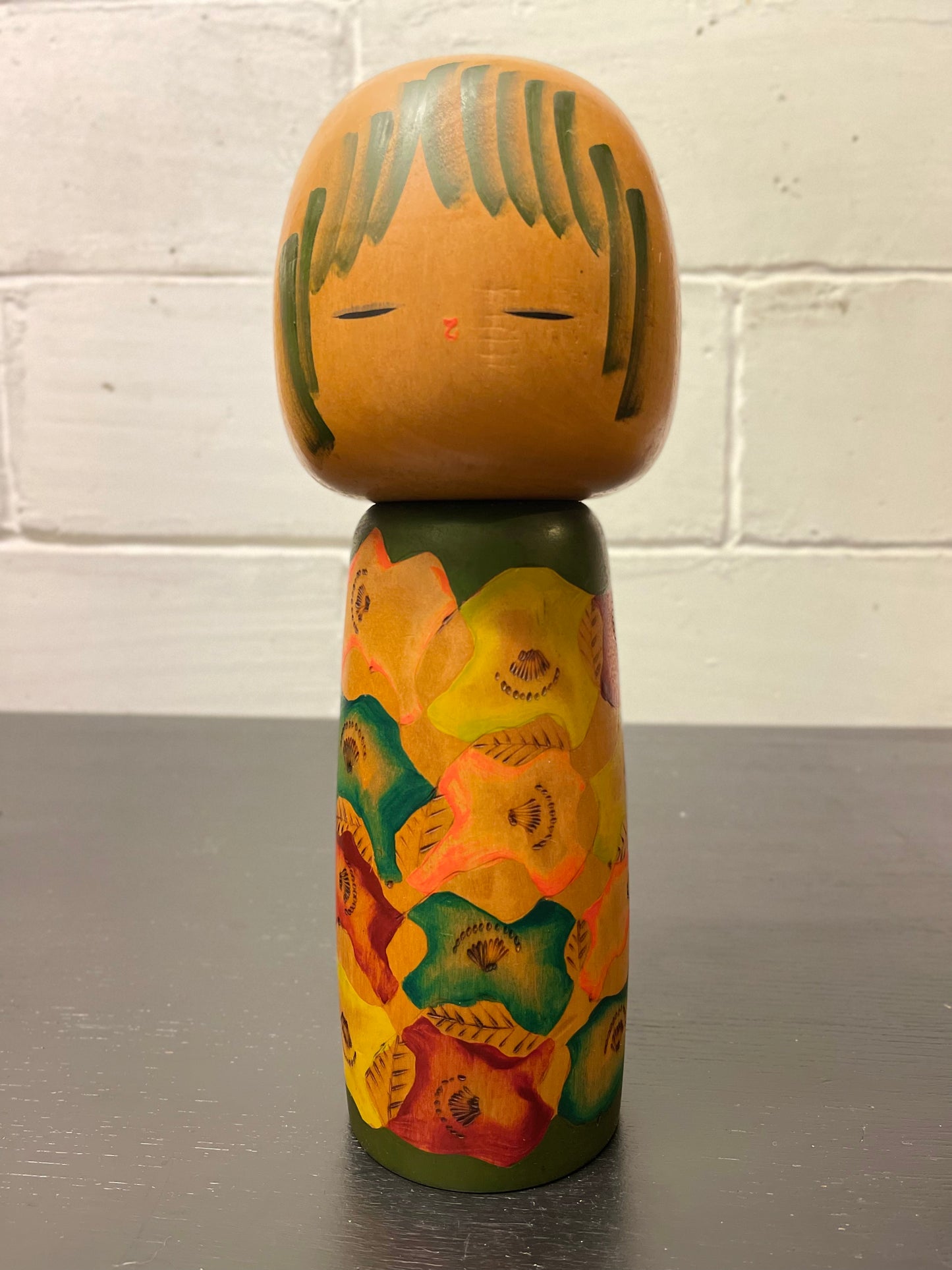 Exclusive Vintage Creative Japanese Kokeshi Doll By Issetsu Kuribayashi