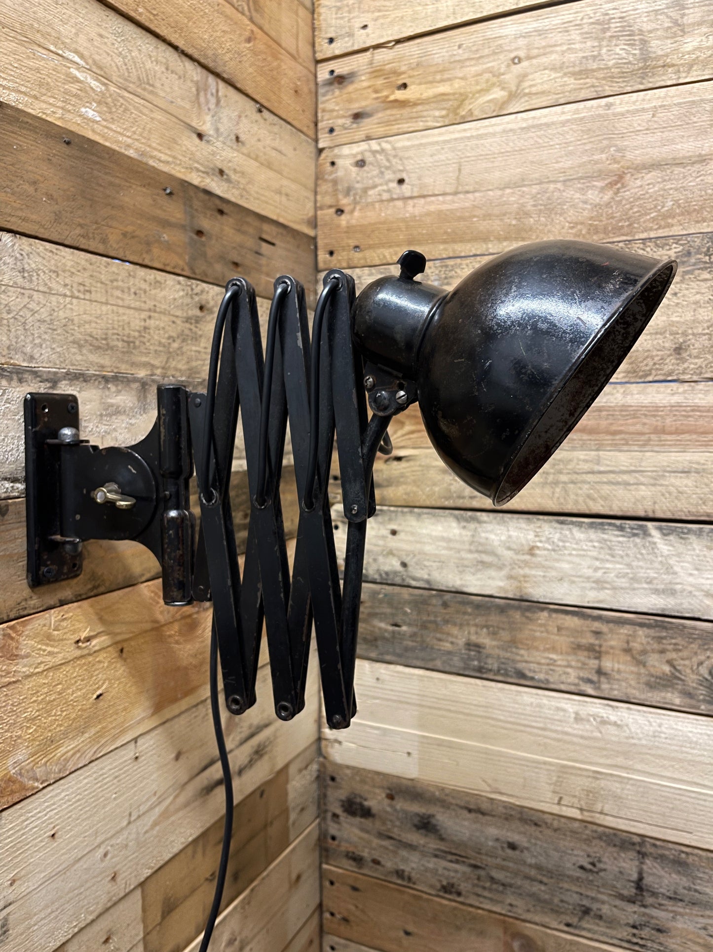 1930s Mercury Glass Wall Light By Adolf Meyer For Zeiss Ikon Germany