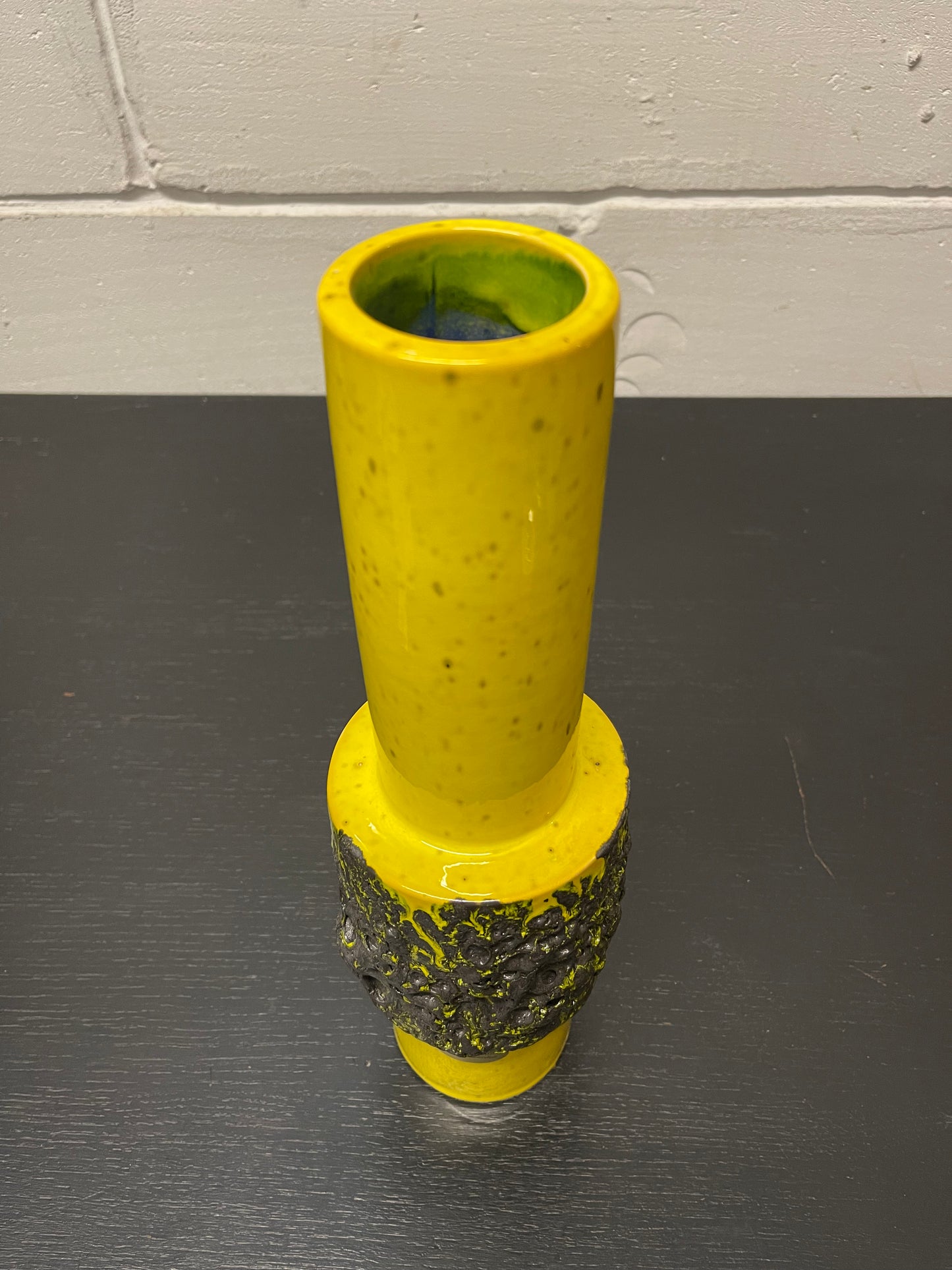 Otto Keramik Ceramic Fat Lava Vase West German Pottery