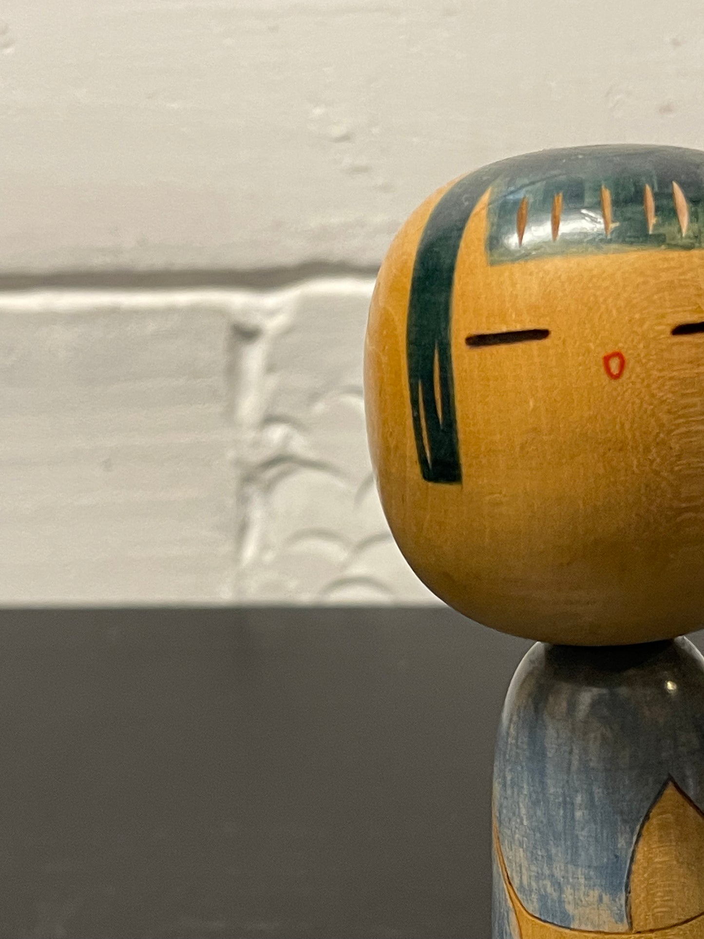 Vintage Creative Japanese Kokeshi Doll By Issetsu Kuribayashi