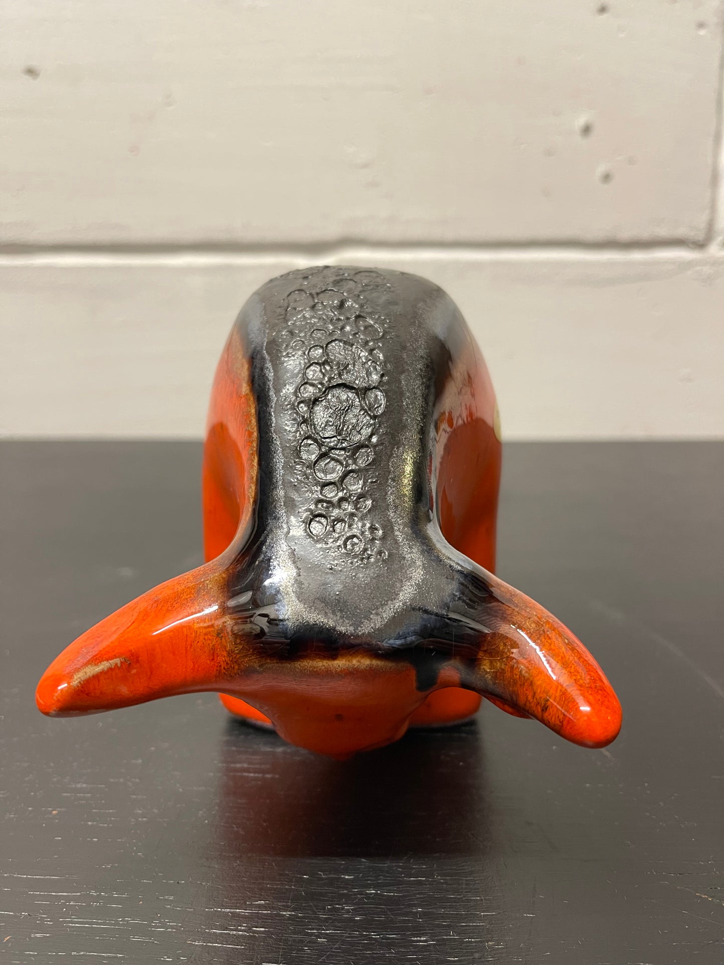 Otto Keramik Ceramic Bull West German Pottery Fat Lava
