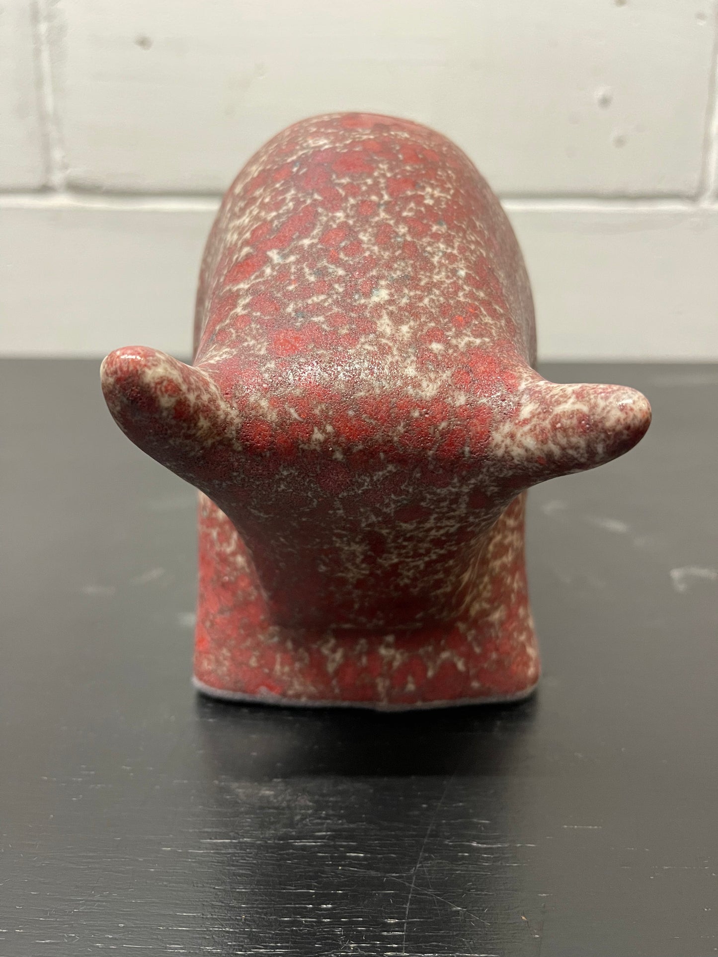 Otto Keramik Ceramic Bull West German Pottery Fat Lava
