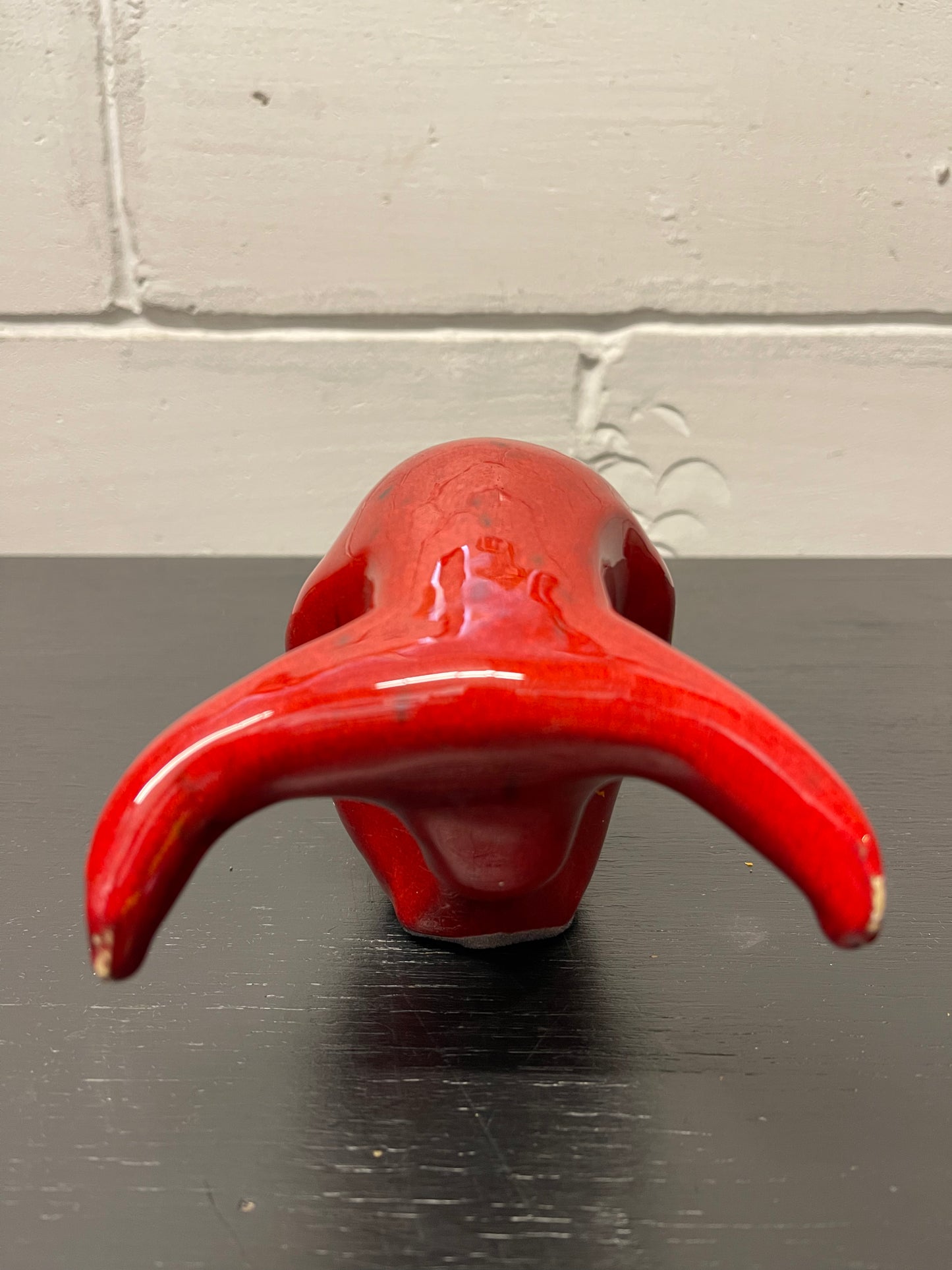 Otto Keramik Ceramic Bull West German Pottery Fat Lava