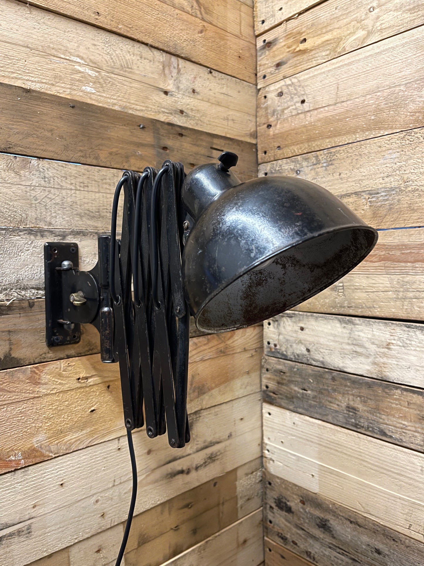1930s Mercury Glass Wall Light By Adolf Meyer For Zeiss Ikon Germany