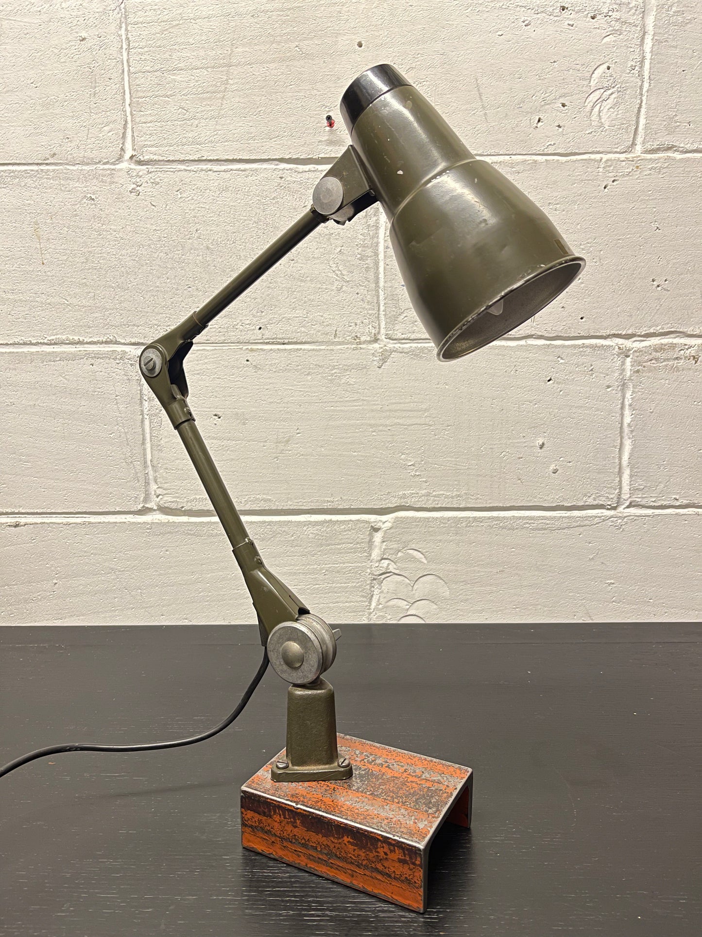 1970s Military Task Lamp By Ernst Rademacher