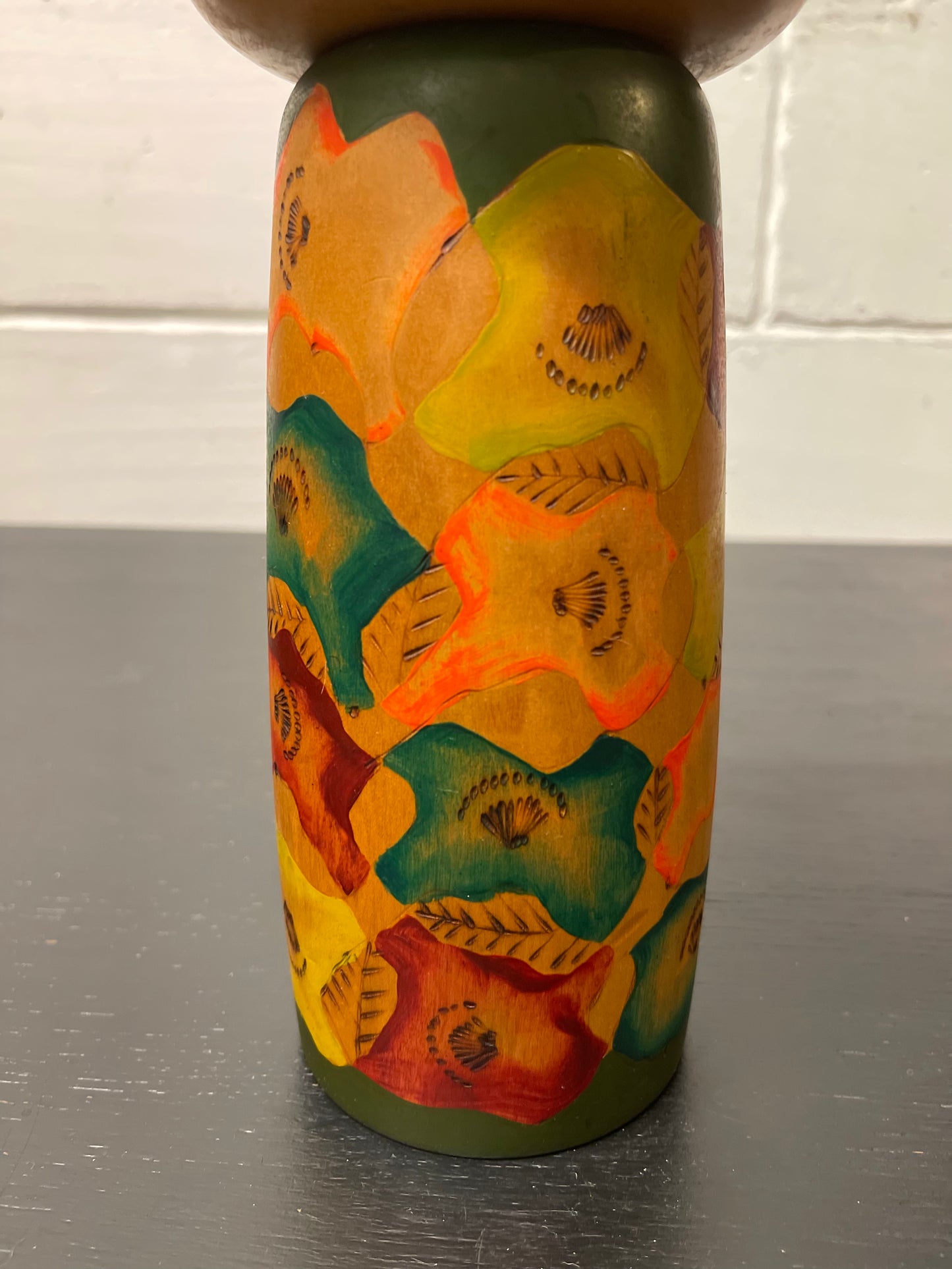 Exclusive Vintage Creative Japanese Kokeshi Doll By Issetsu Kuribayashi