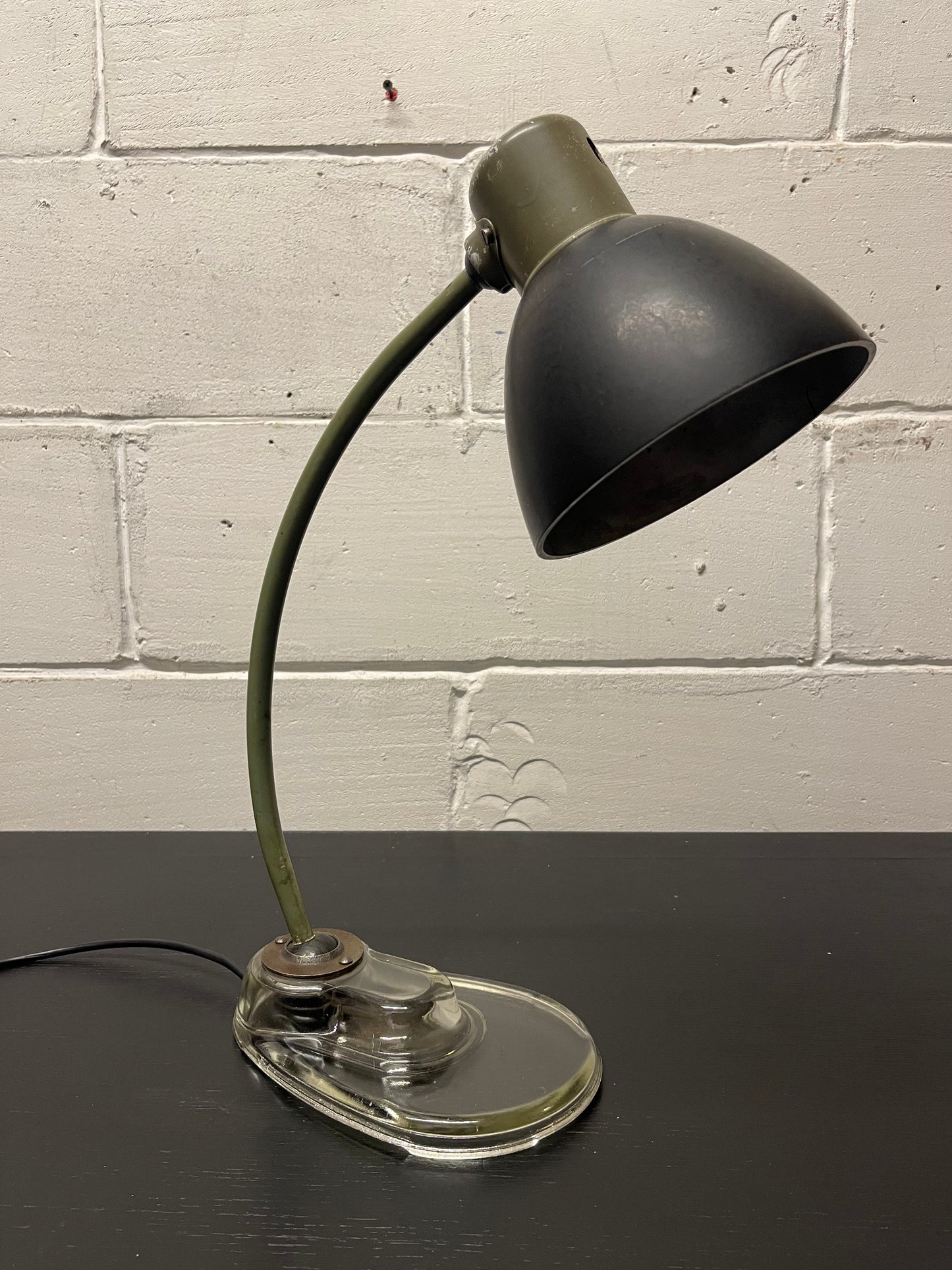 1940s Glass Base Model 1115 Table Lamp By Marianne Brandt For Kandem