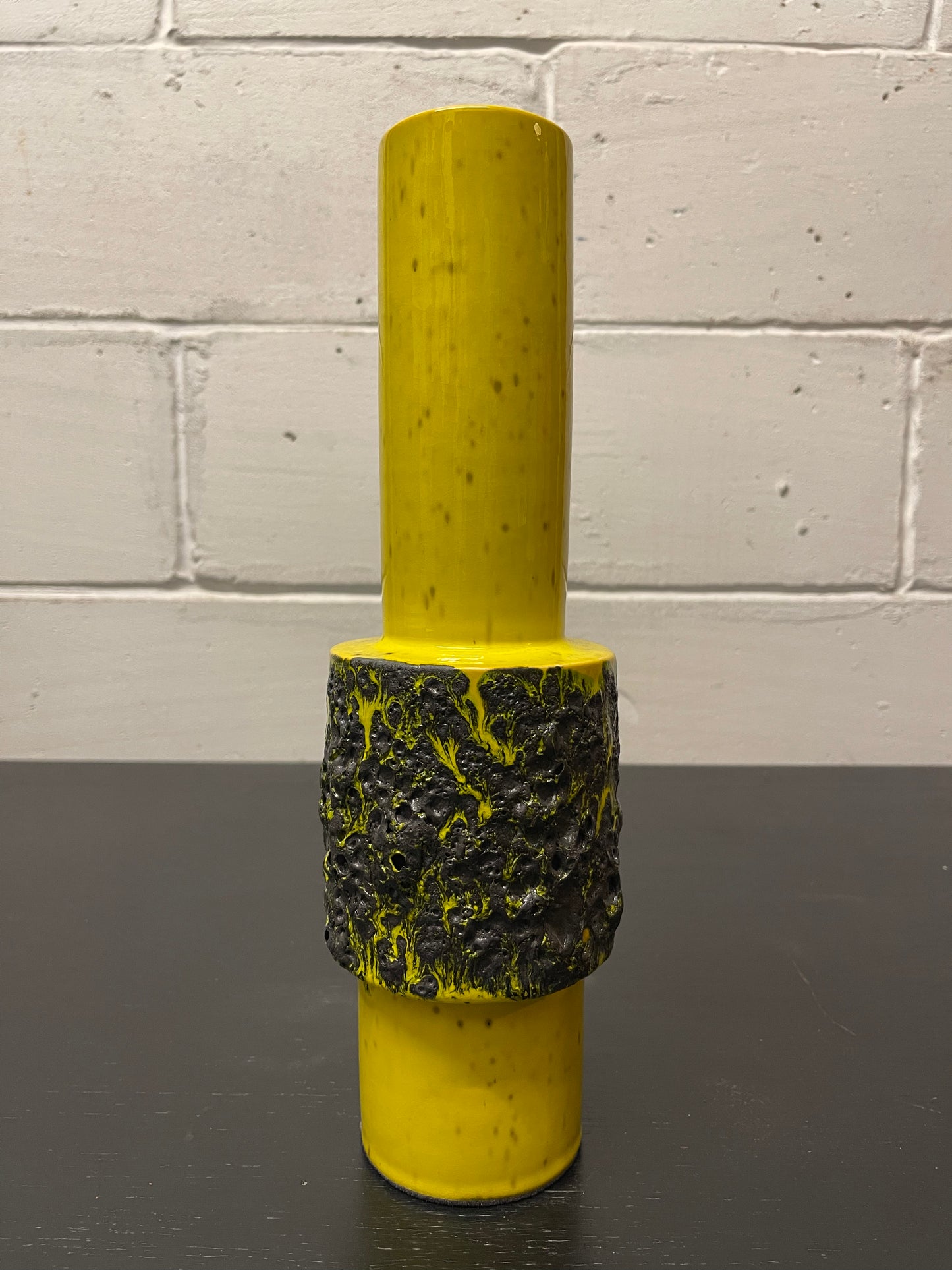 Otto Keramik Ceramic Fat Lava Vase West German Pottery