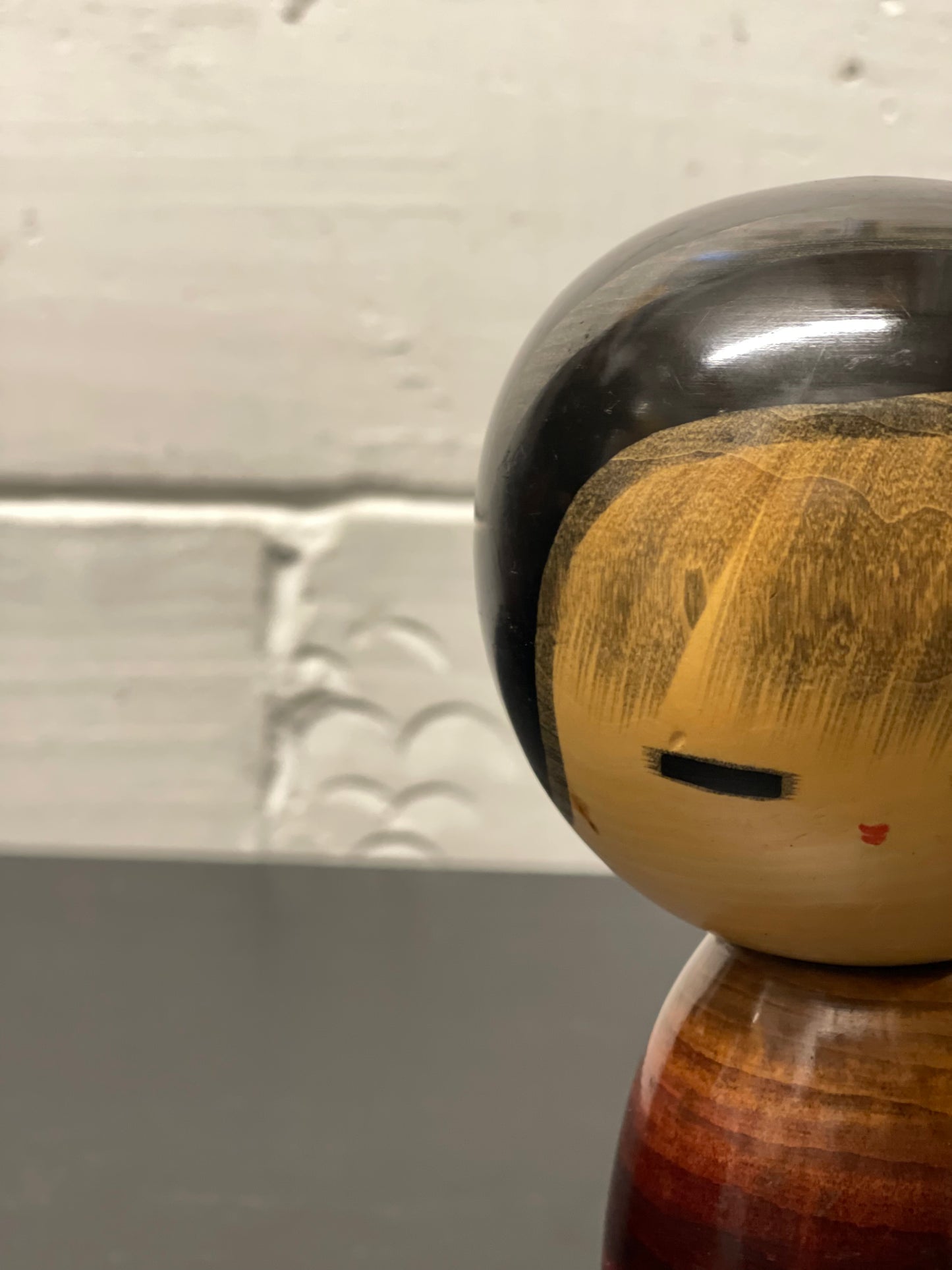 Exclusive Vintage Japanese Sosaku Kokeshi Doll By Watanabe Masao