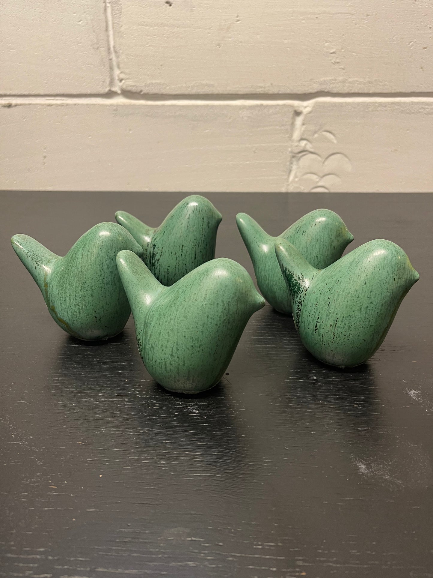 Otto Keramik Ceramic Birds West German Pottery Fat Lava
