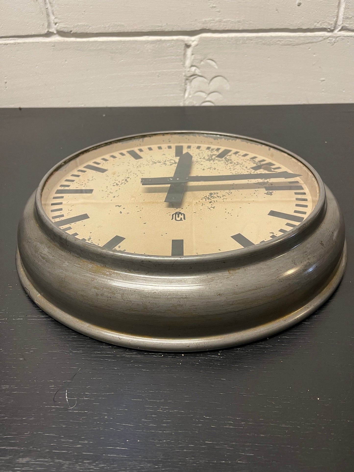 Early 1930s Swiss Railway Clock By GM