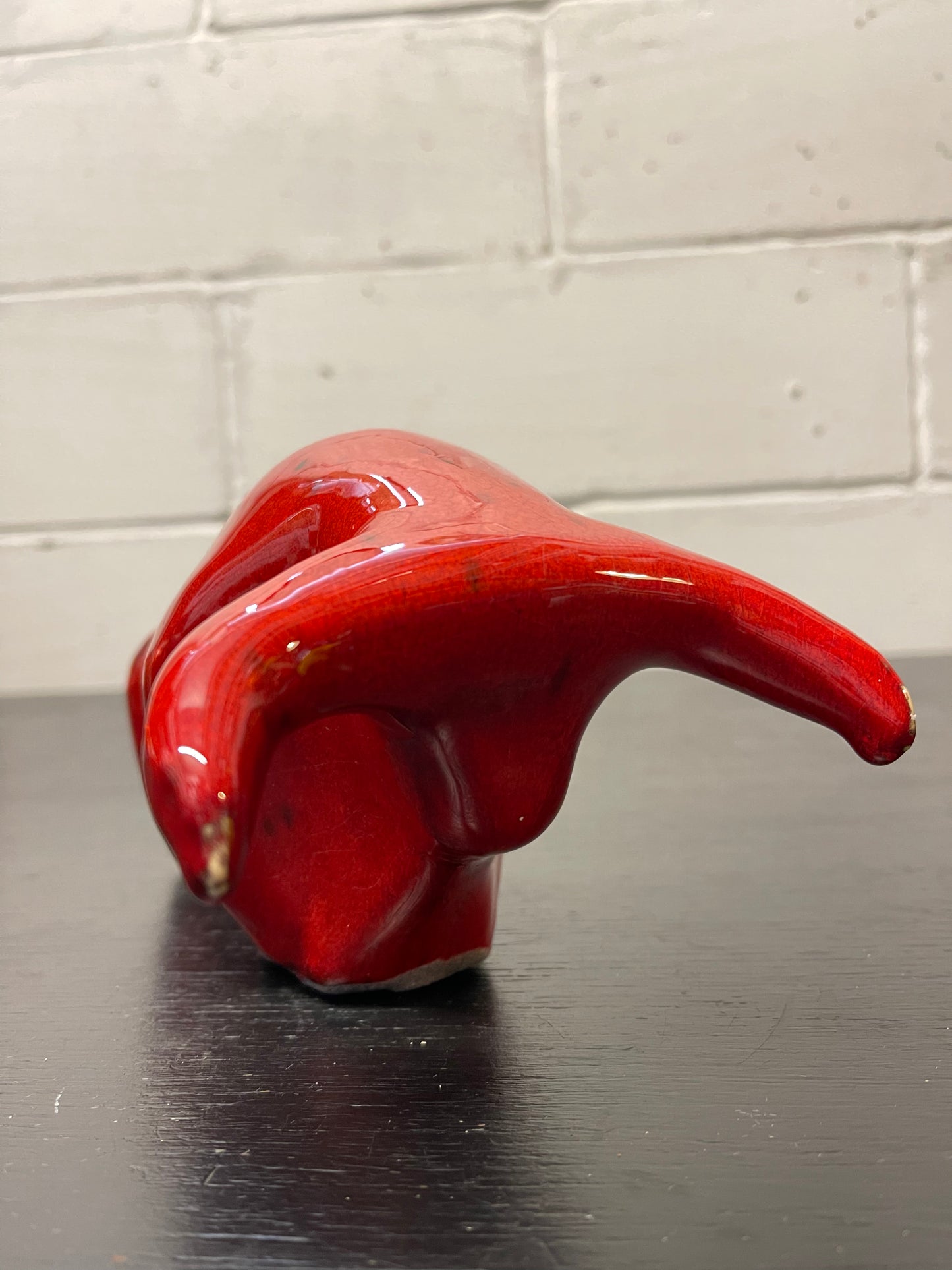 Otto Keramik Ceramic Bull West German Pottery Fat Lava