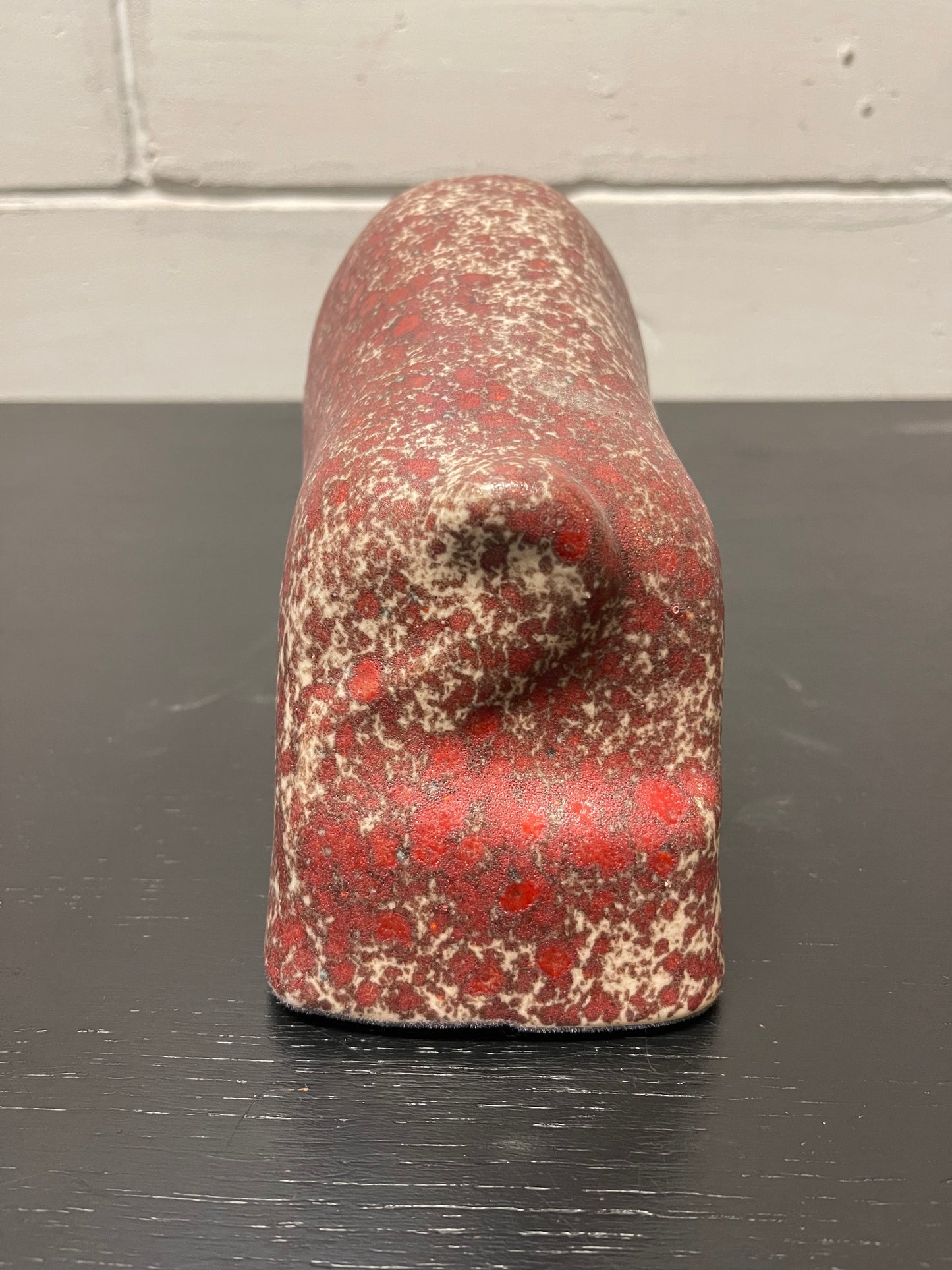 Otto Keramik Ceramic Bull West German Pottery Fat Lava