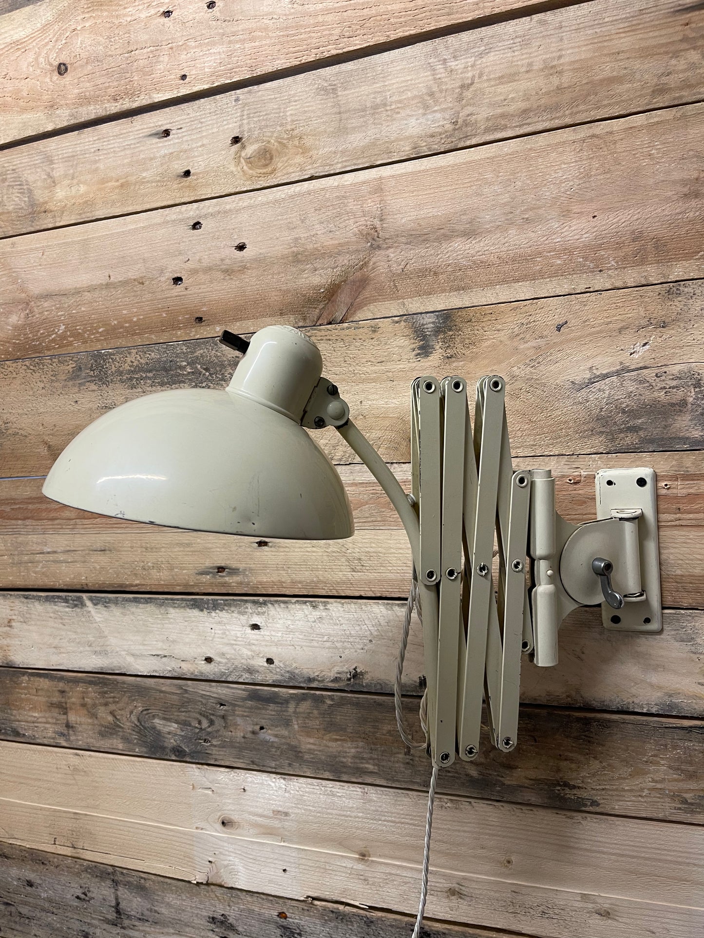 1950s Kaiser Idell Model 6614 Super Scissor Lamp