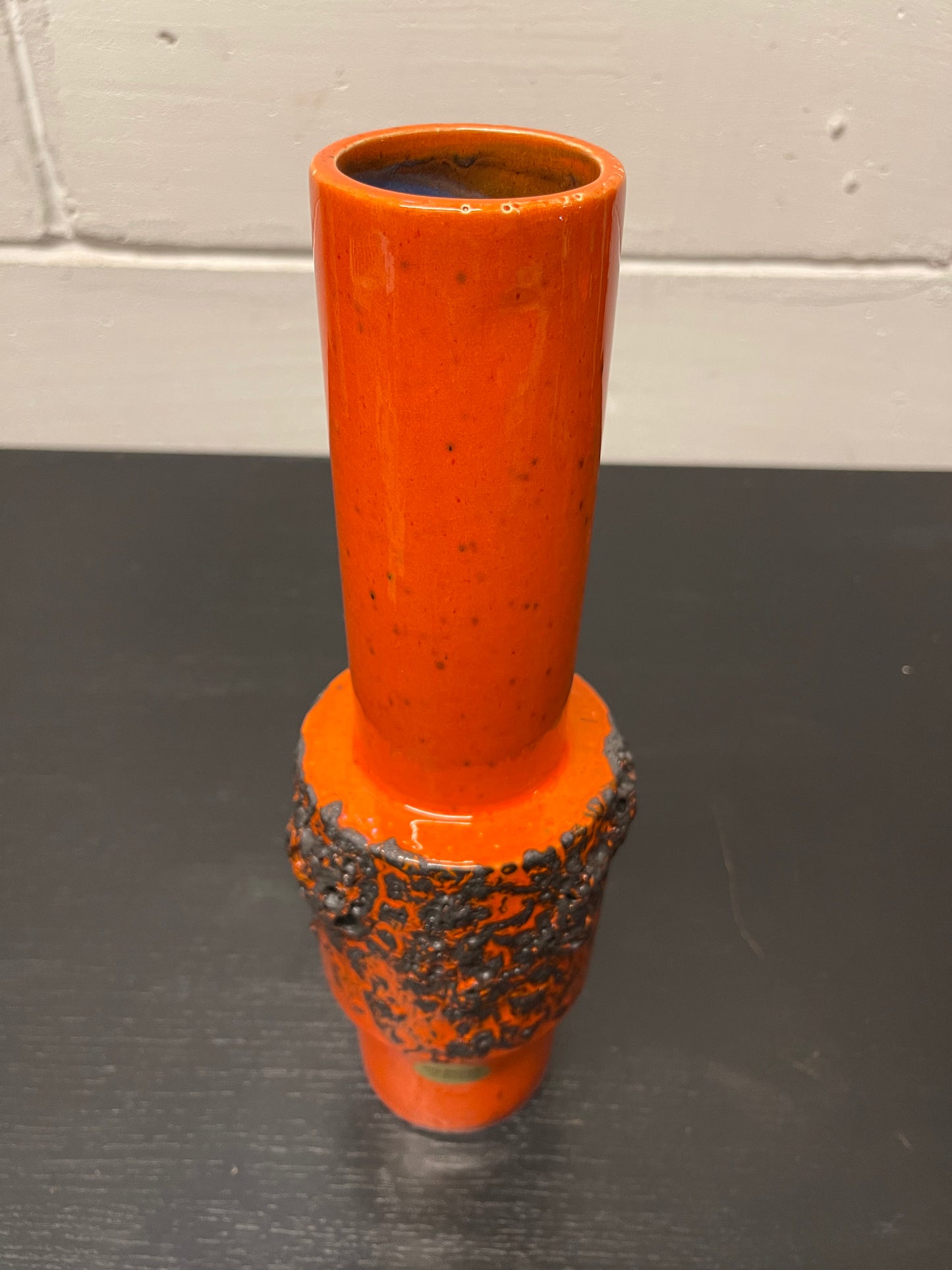 Otto Keramik Ceramic Fat Lava Vase West German Pottery
