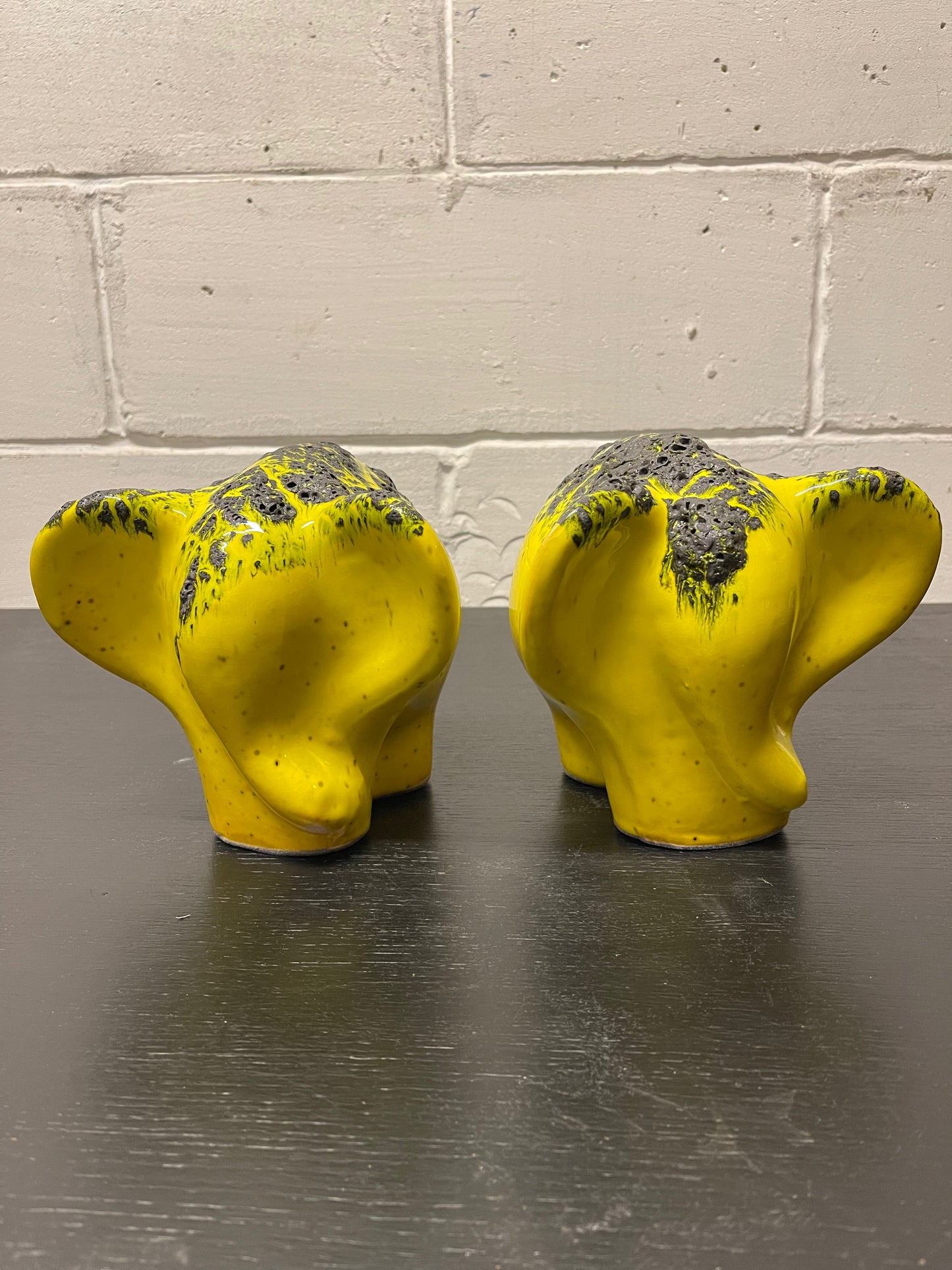 Otto Keramik Ceramic Elephant West German Pottery Fat Lava