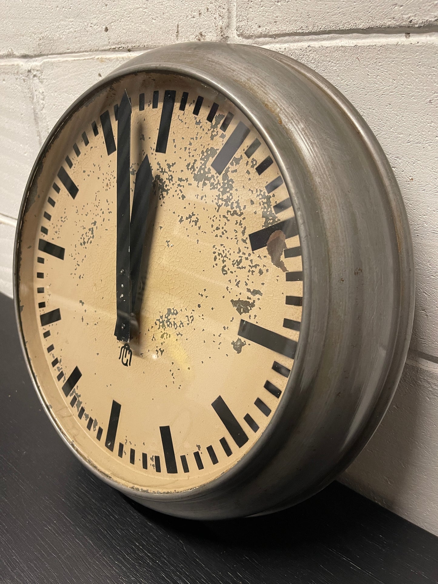 Early 1930s Swiss Railway Clock By GM