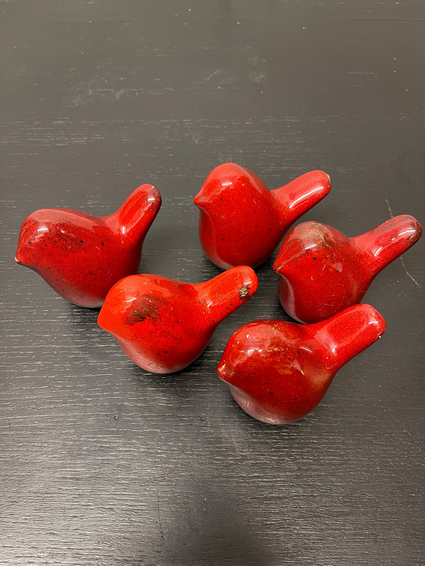 Otto Keramik Ceramic Birds West German Pottery Fat Lava