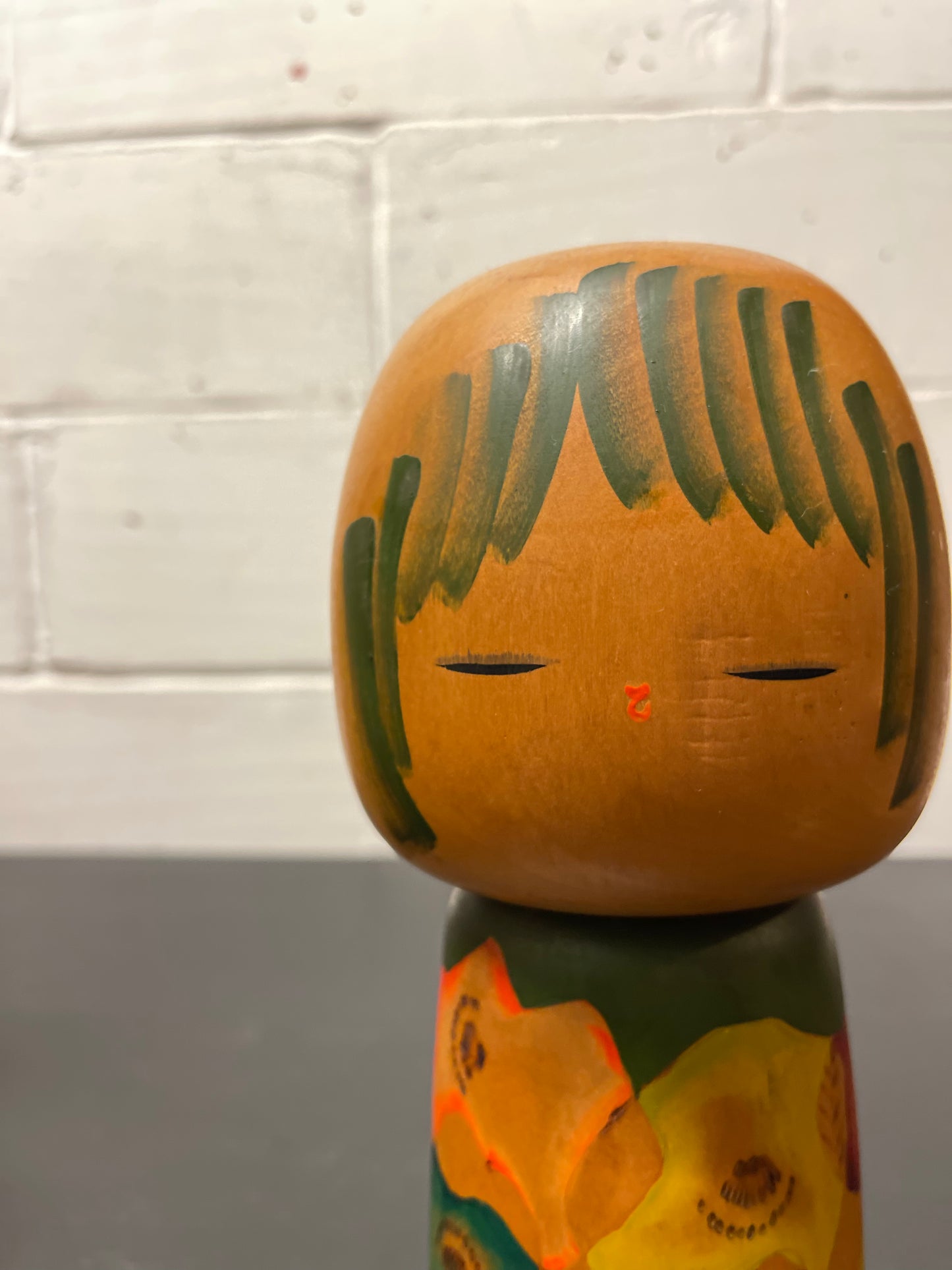 Exclusive Vintage Creative Japanese Kokeshi Doll By Issetsu Kuribayashi