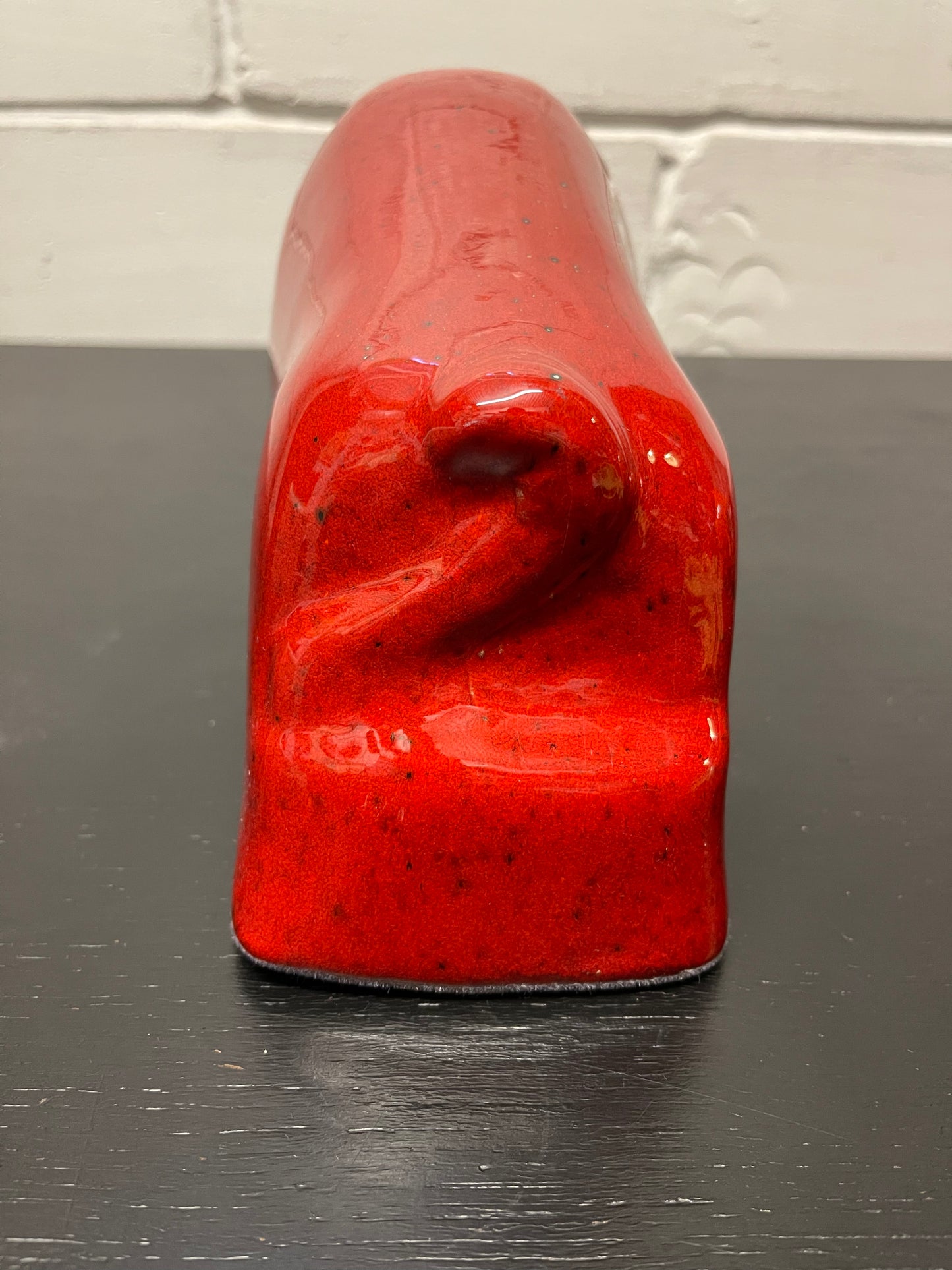 Otto Keramik Ceramic Bull West German Pottery Fat Lava
