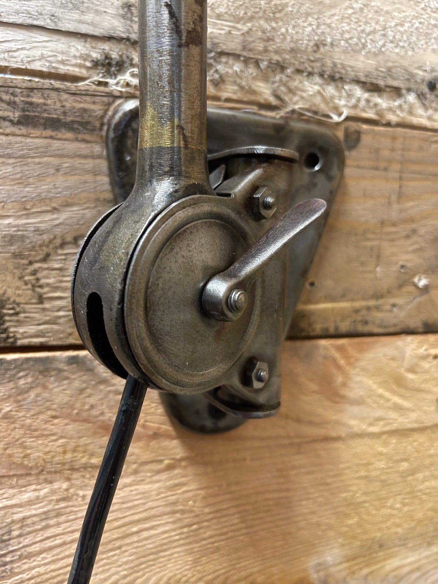 1930s German Made Industrial Wall Light By SIS Licht